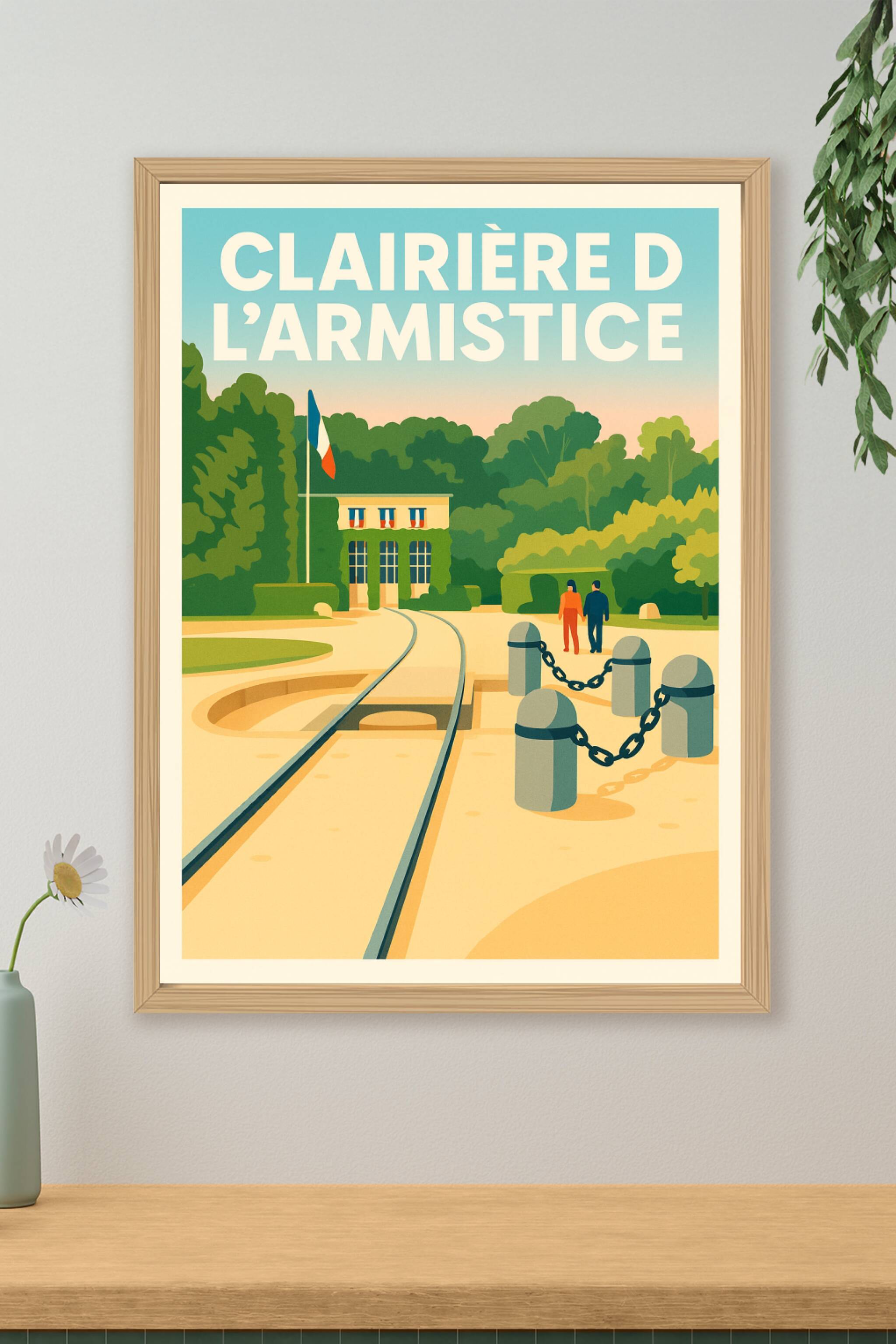 Affiche de Clairière de l'Armistice - Un voyage au cœur de l'Histoire