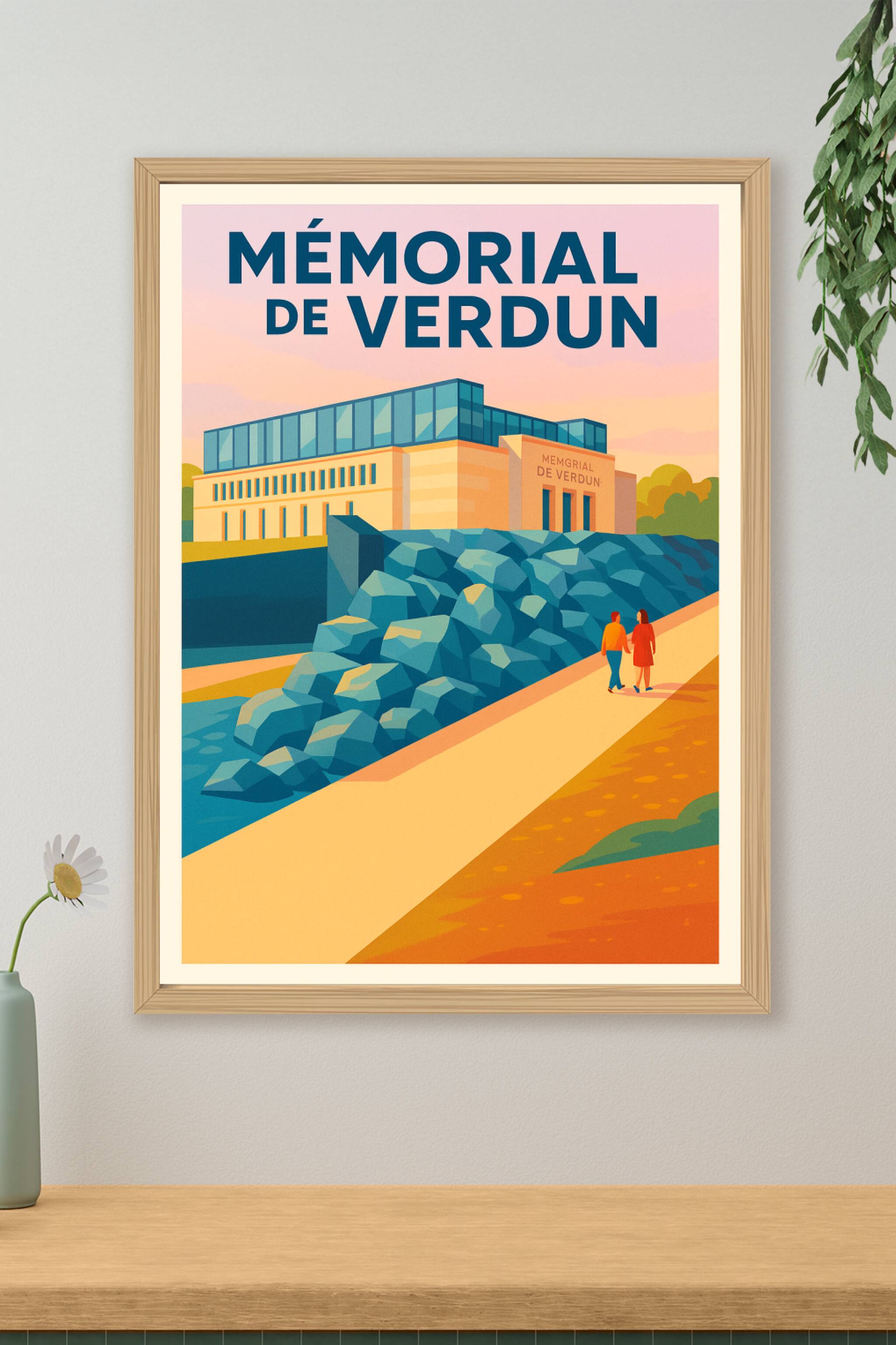 Affiche de Mémorial de Verdun - Un hommage moderne chargé d'histoire
