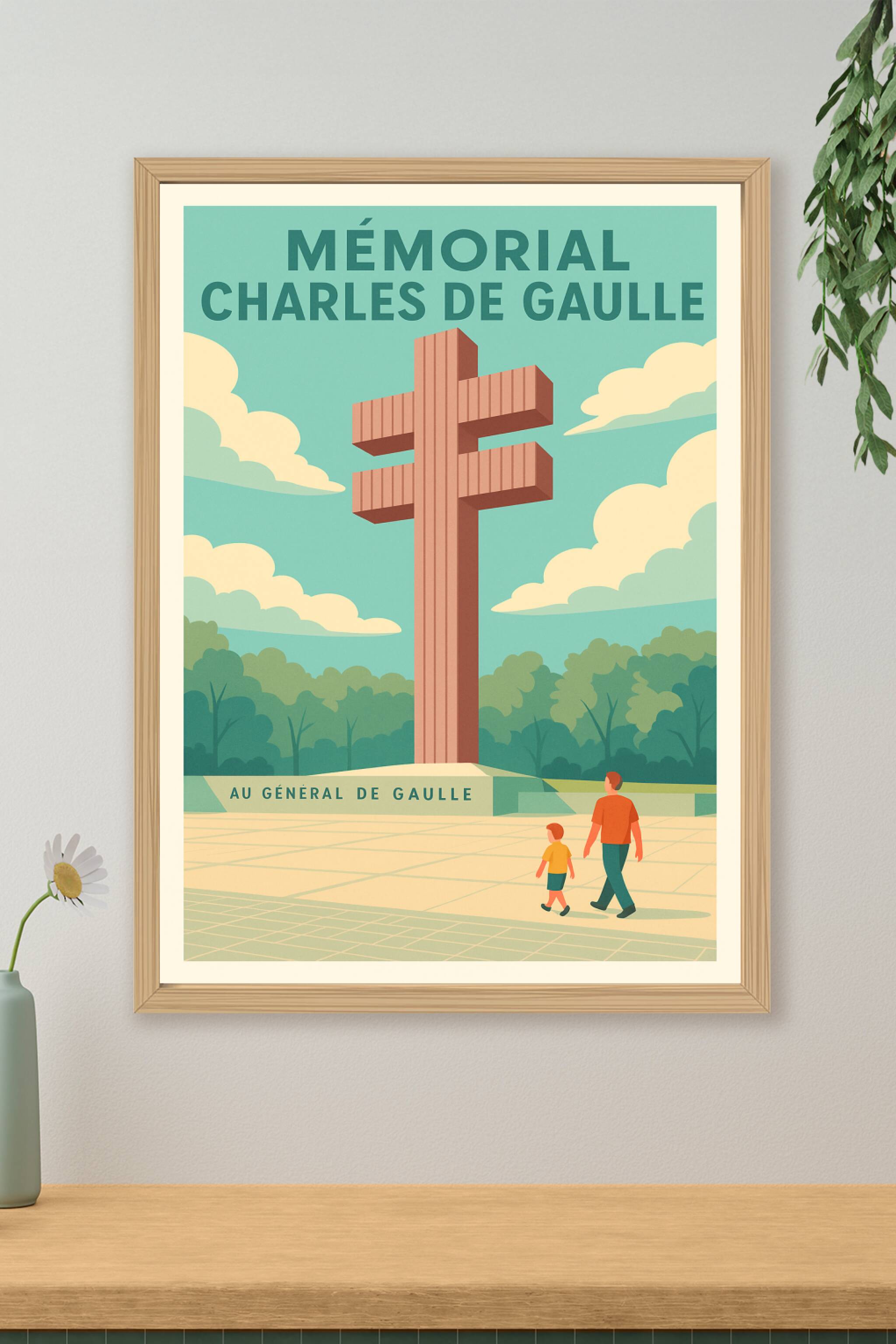 Affiche de Mémorial Charles de Gaulle - L'hommage historique au cœur de la France