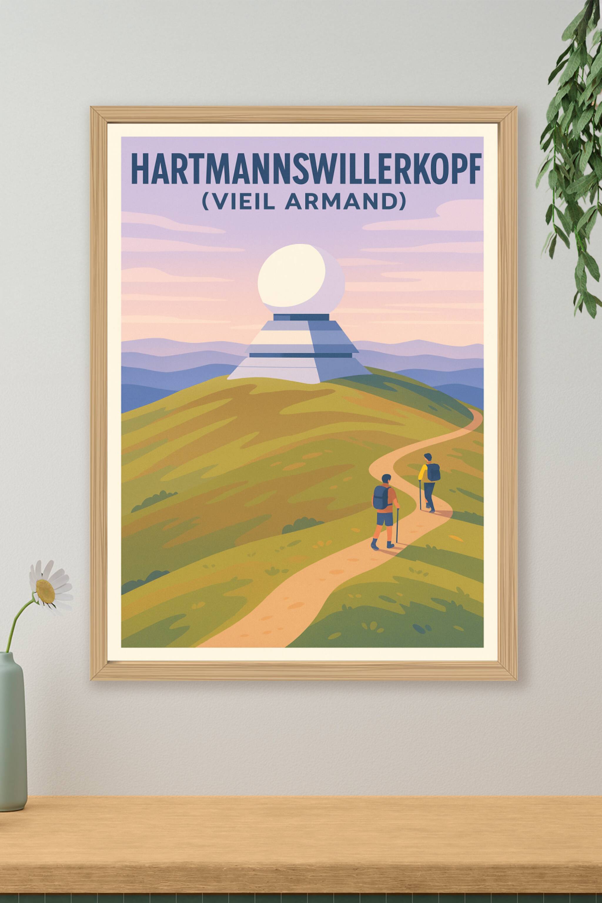 Affiche de Hartmannswillerkopf - Un sommet d'histoire au cœur des Vosges