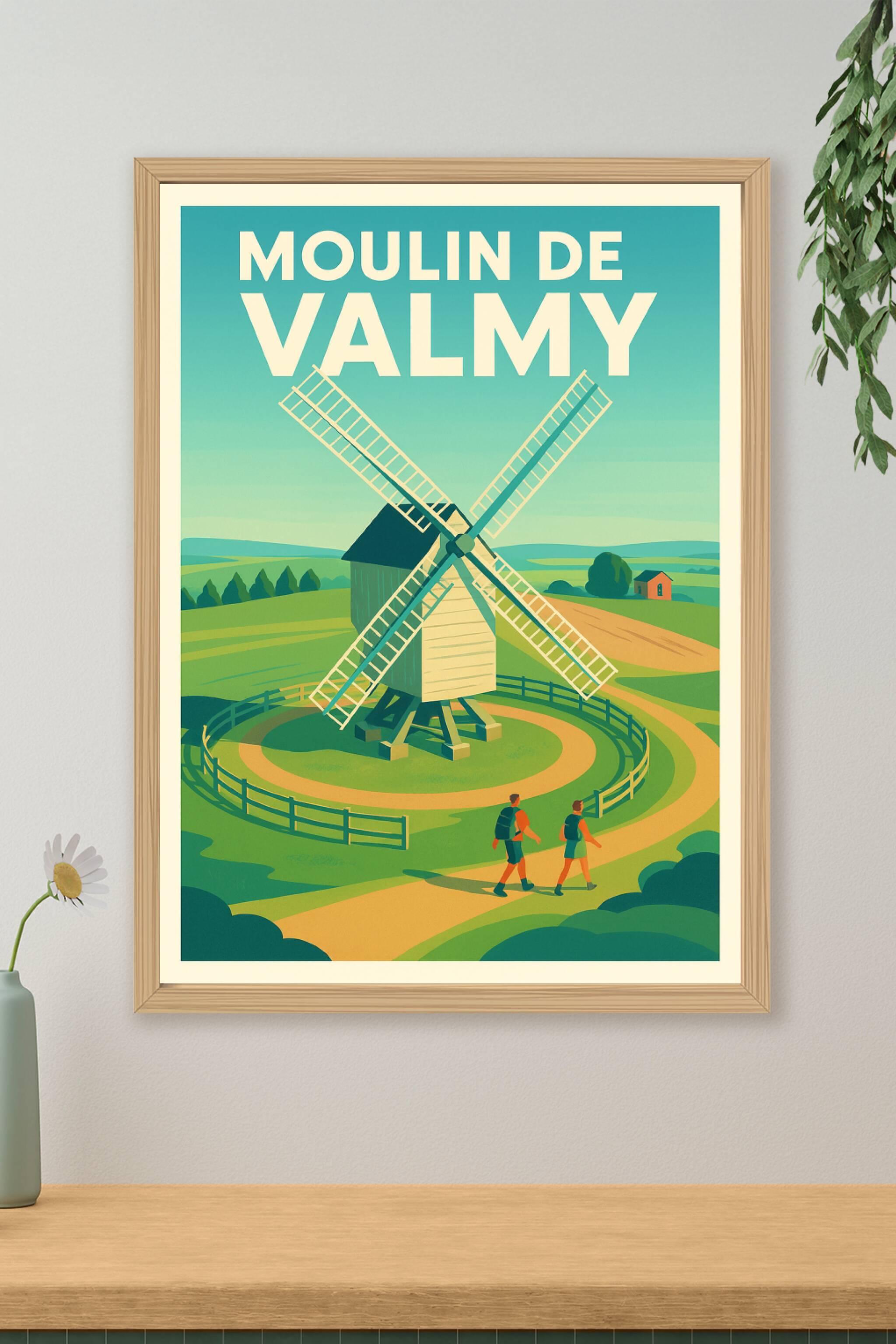 Affiche de Moulin de Valmy - Un souffle d'histoire au cœur de l'Argonne