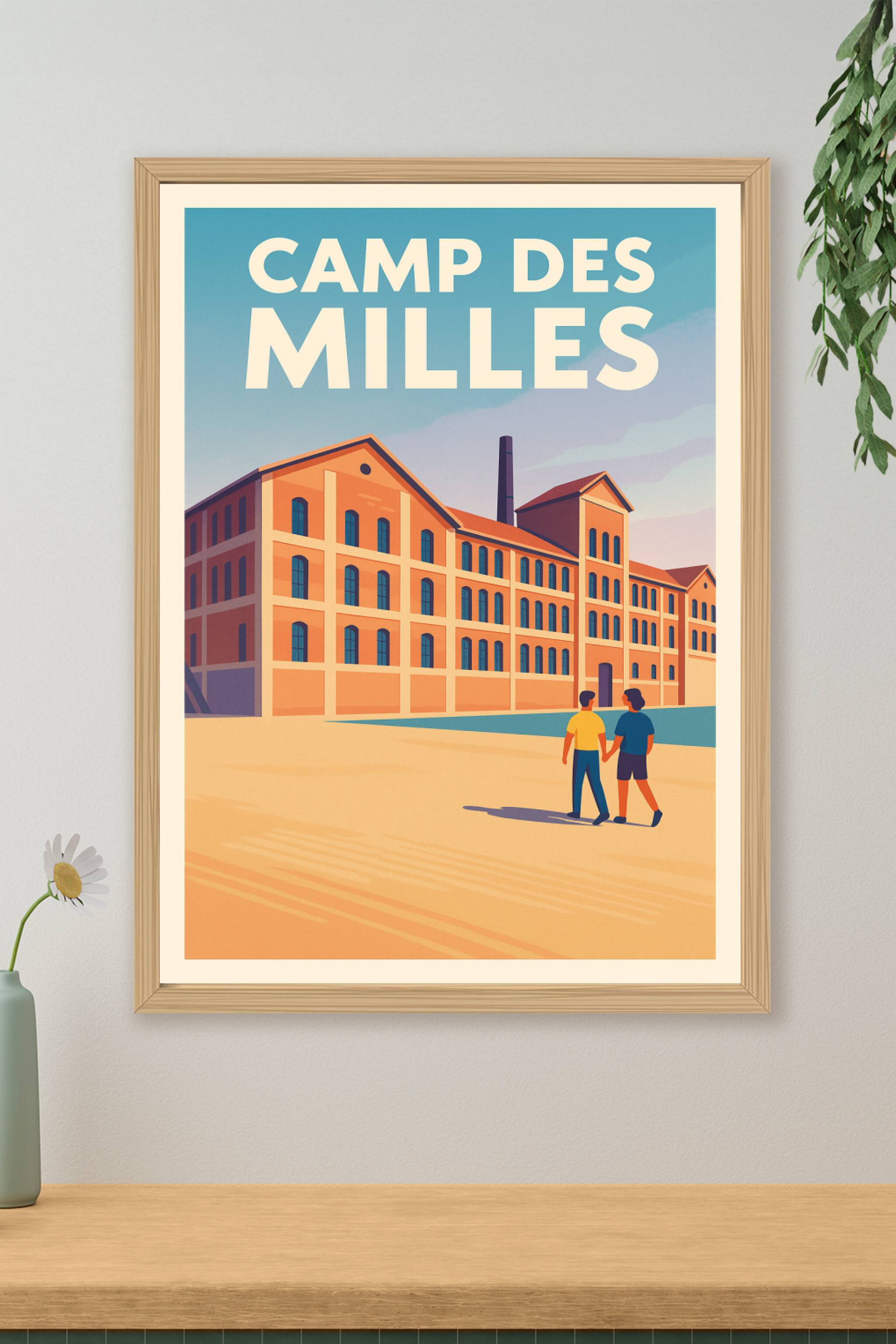 Affiche de Camp des Milles - Un héritage architectural et mémoriel unique