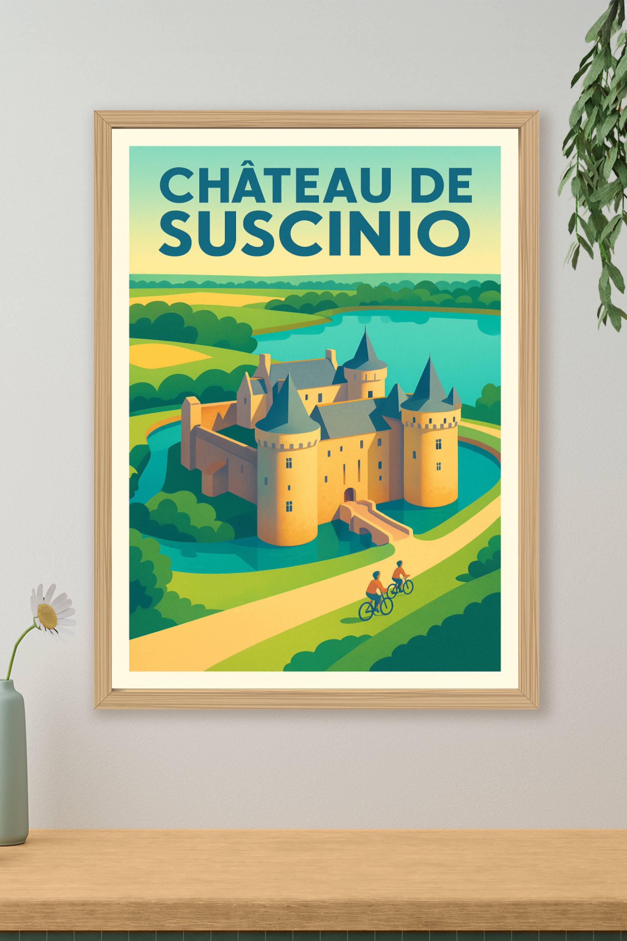 Affiche de Château de Suscinio - L'élégance médiévale entre terre et mer