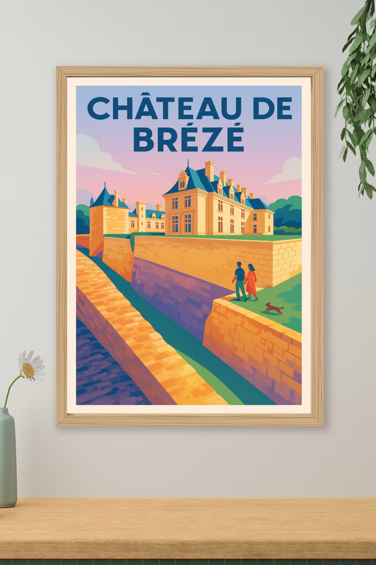 Affiche de Château de Brézé - L'élégance d'un trésor souterrain en Anjou
