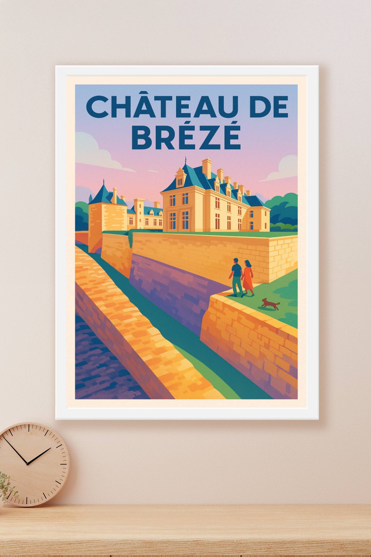 Affiche de Château de Brézé - L'élégance d'un trésor souterrain en Anjou