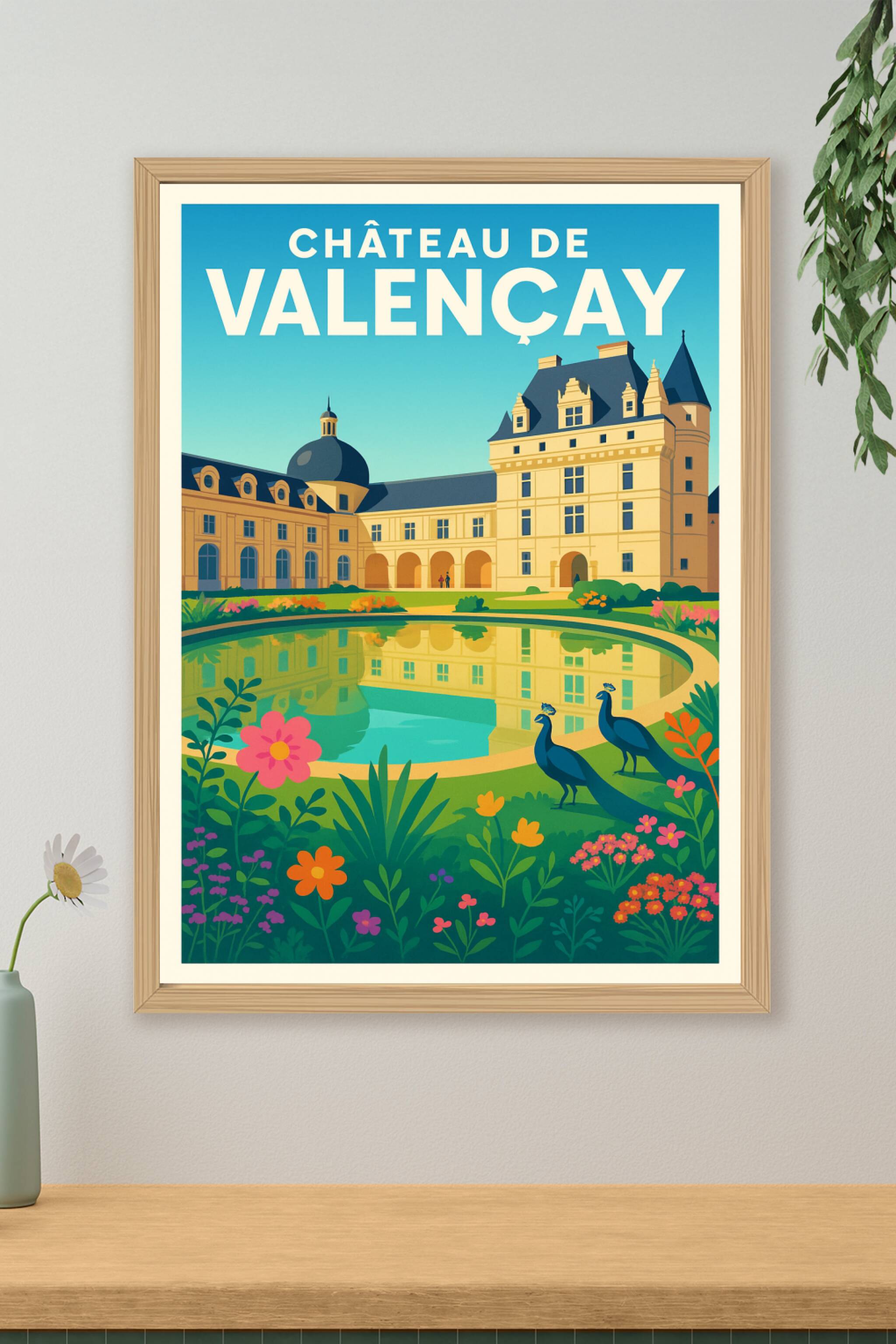 Affiche de Château de Valençay - L'élégance princière du Berry
