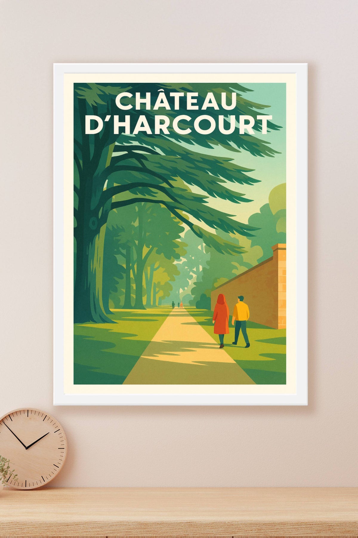 Affiche de Château d'Harcourt - Une escapade bucolique au cœur de l'arboretum