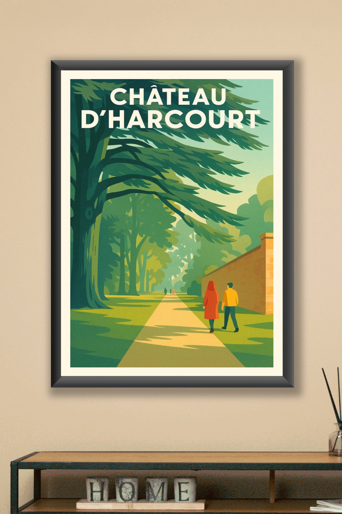 Affiche de Château d'Harcourt - Une escapade bucolique au cœur de l'arboretum