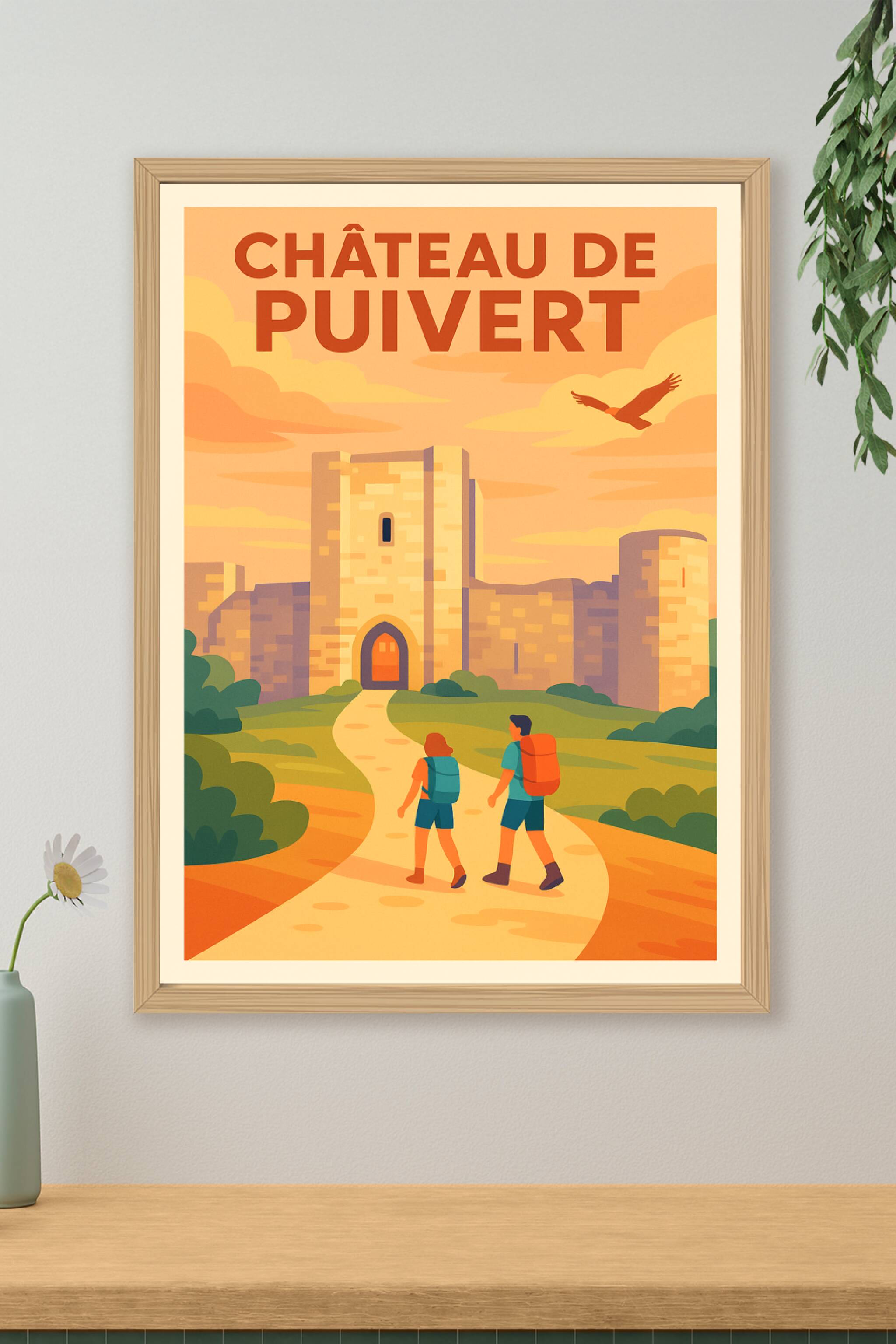 Affiche de Château de Puivert - L'épopée cathare au cœur de l'Aude