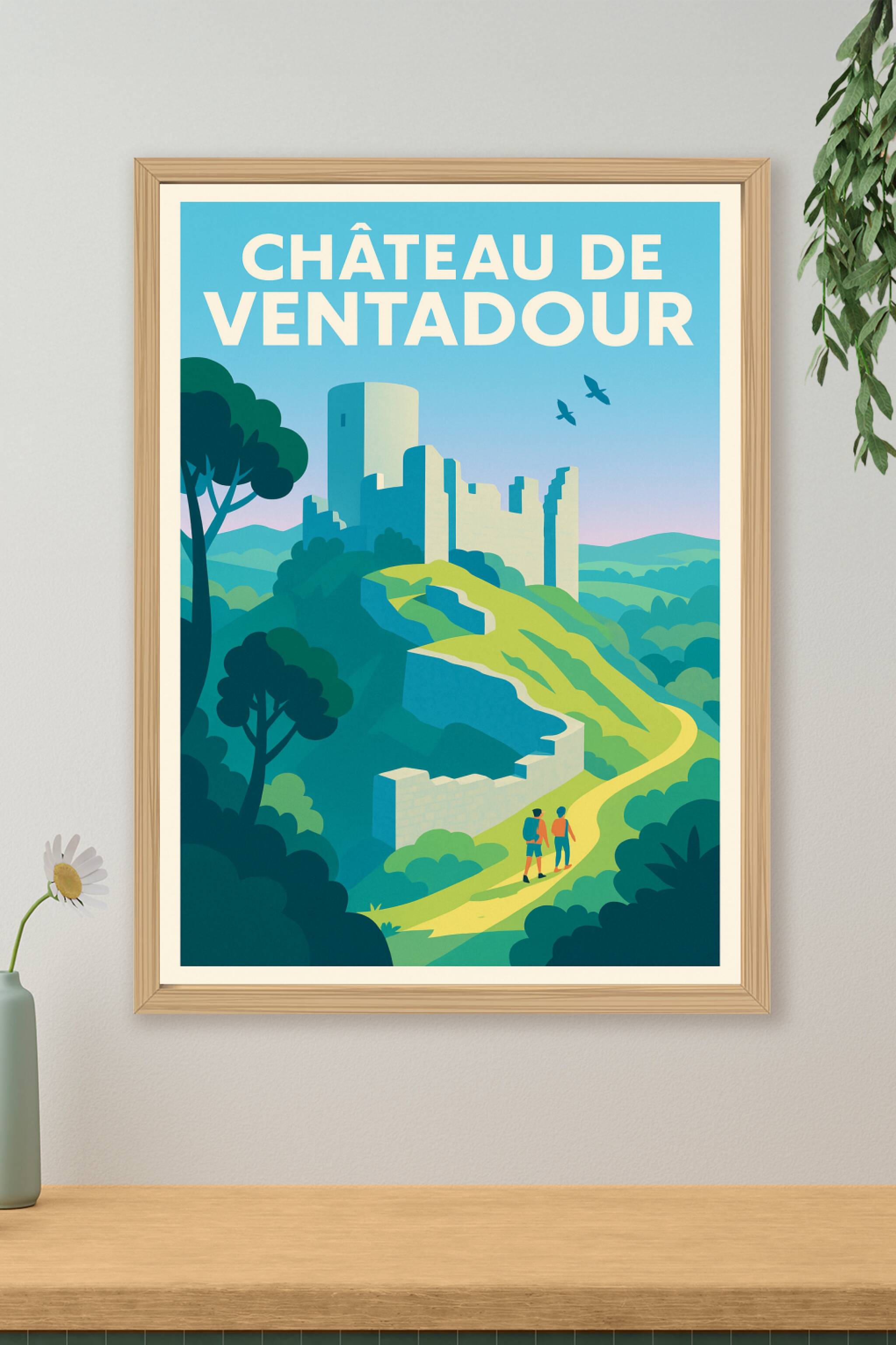 Affiche de Château de Ventadour - L'épopée médiévale au cœur de la Corrèze