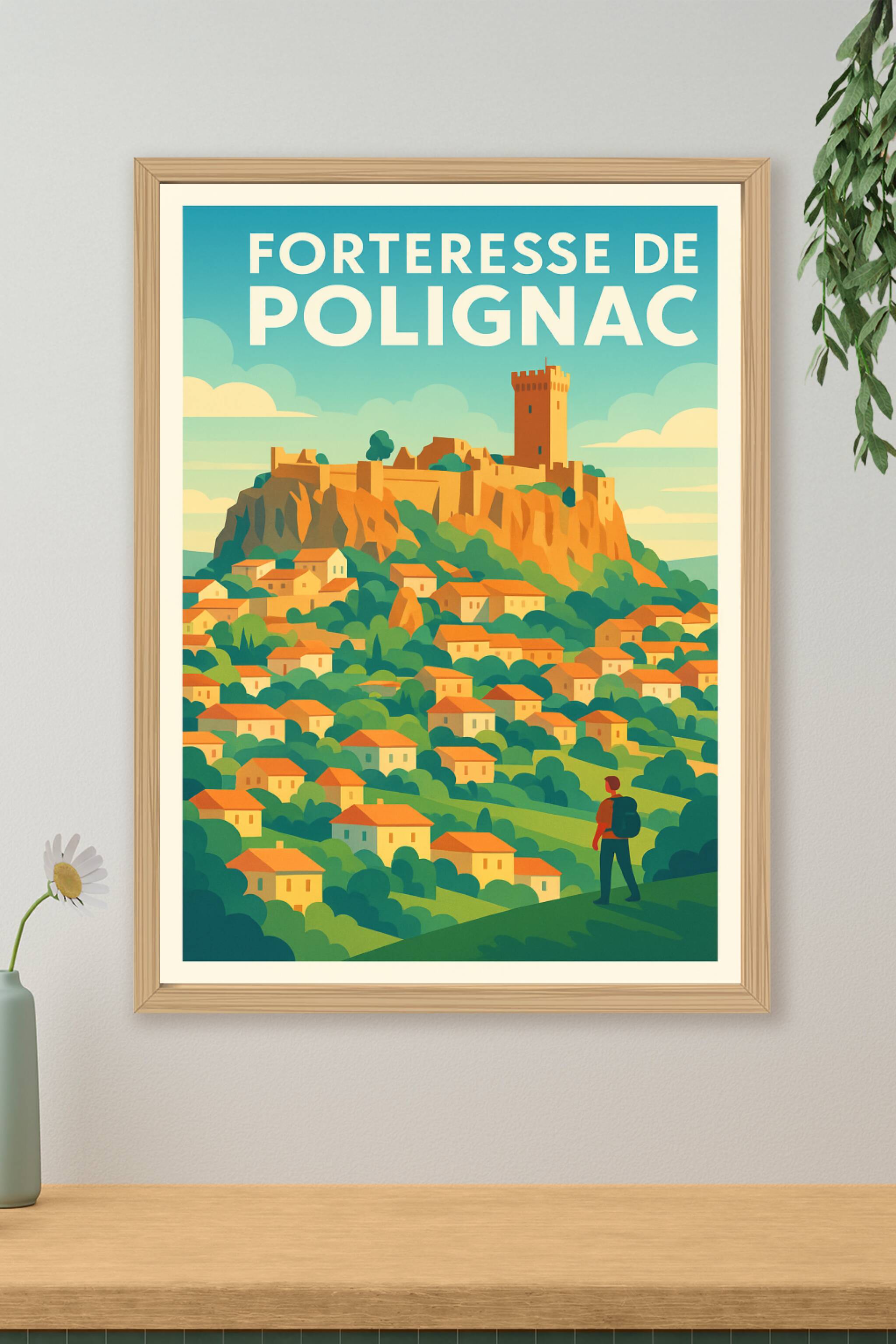 Affiche de Forteresse de Polignac - L'éclat médiéval de l'Auvergne