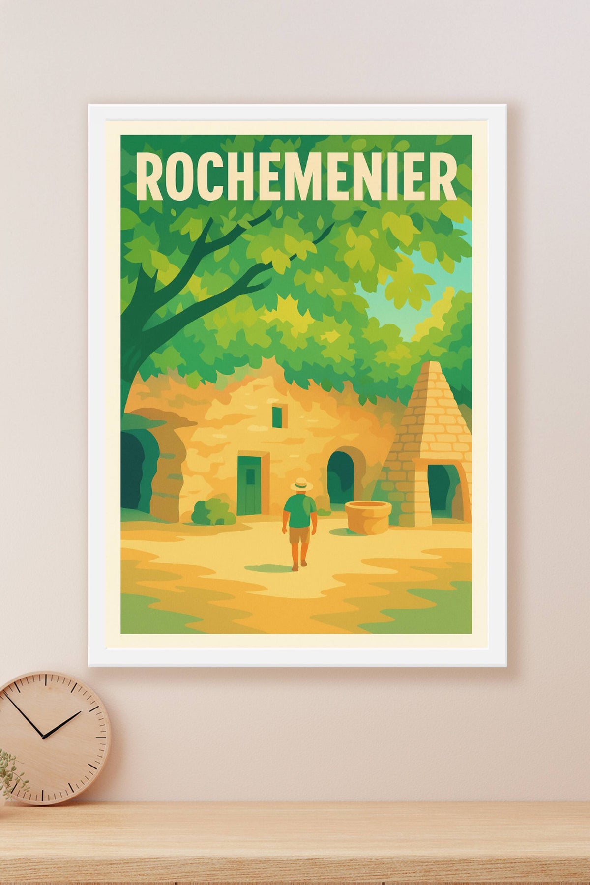 Affiche de Rochemenier - Plongez au cœur de l'histoire troglodytique