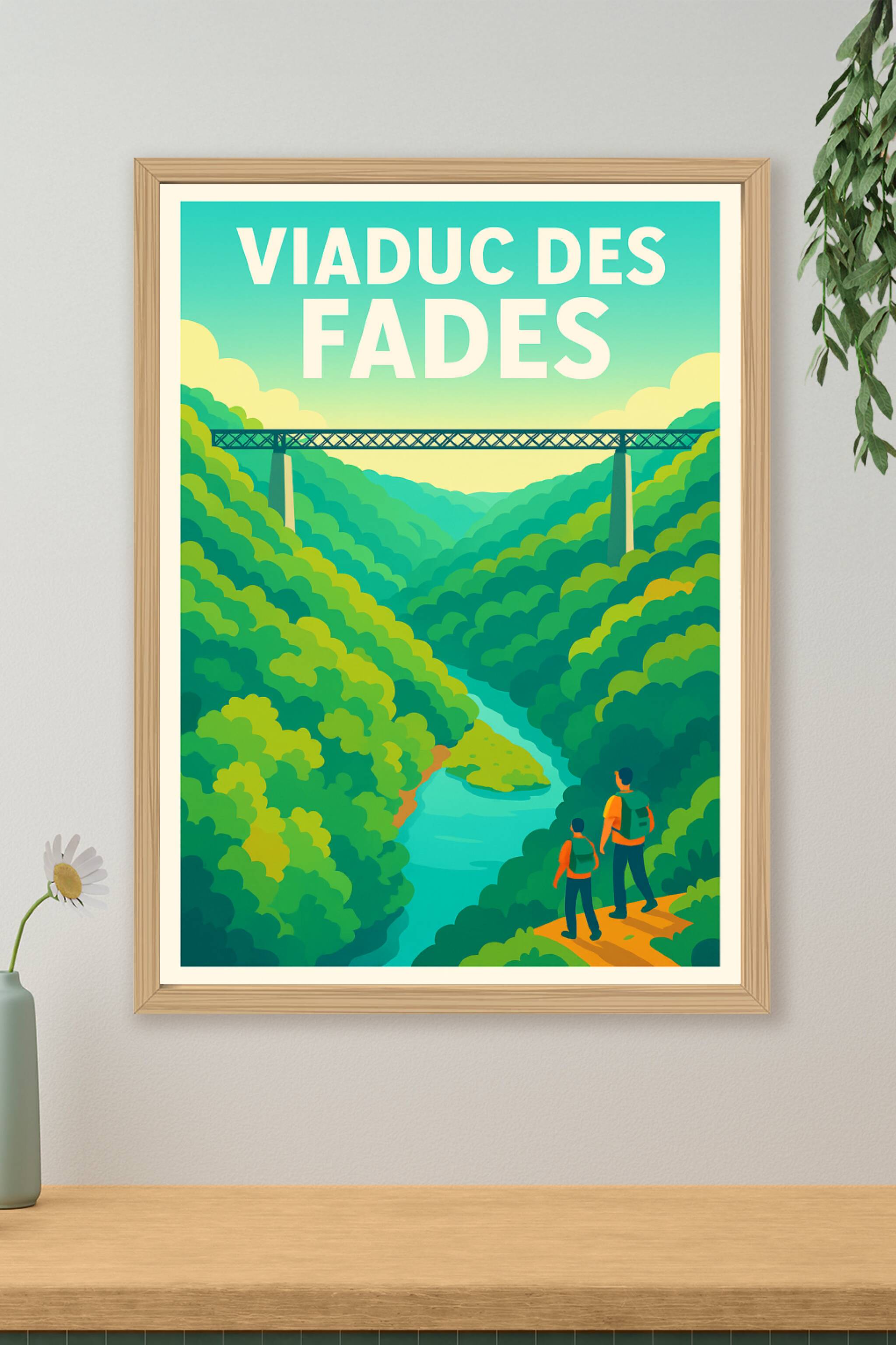 Affiche de Viaduc des Fades - Un géant d'acier au cœur de la nature