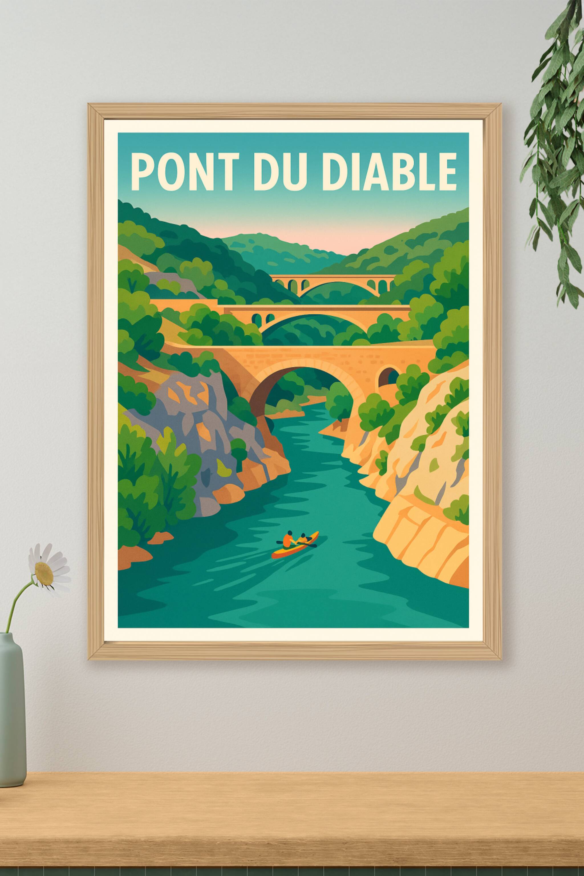 Affiche de Pont du Diable - L'élégance sauvage de l'Hérault