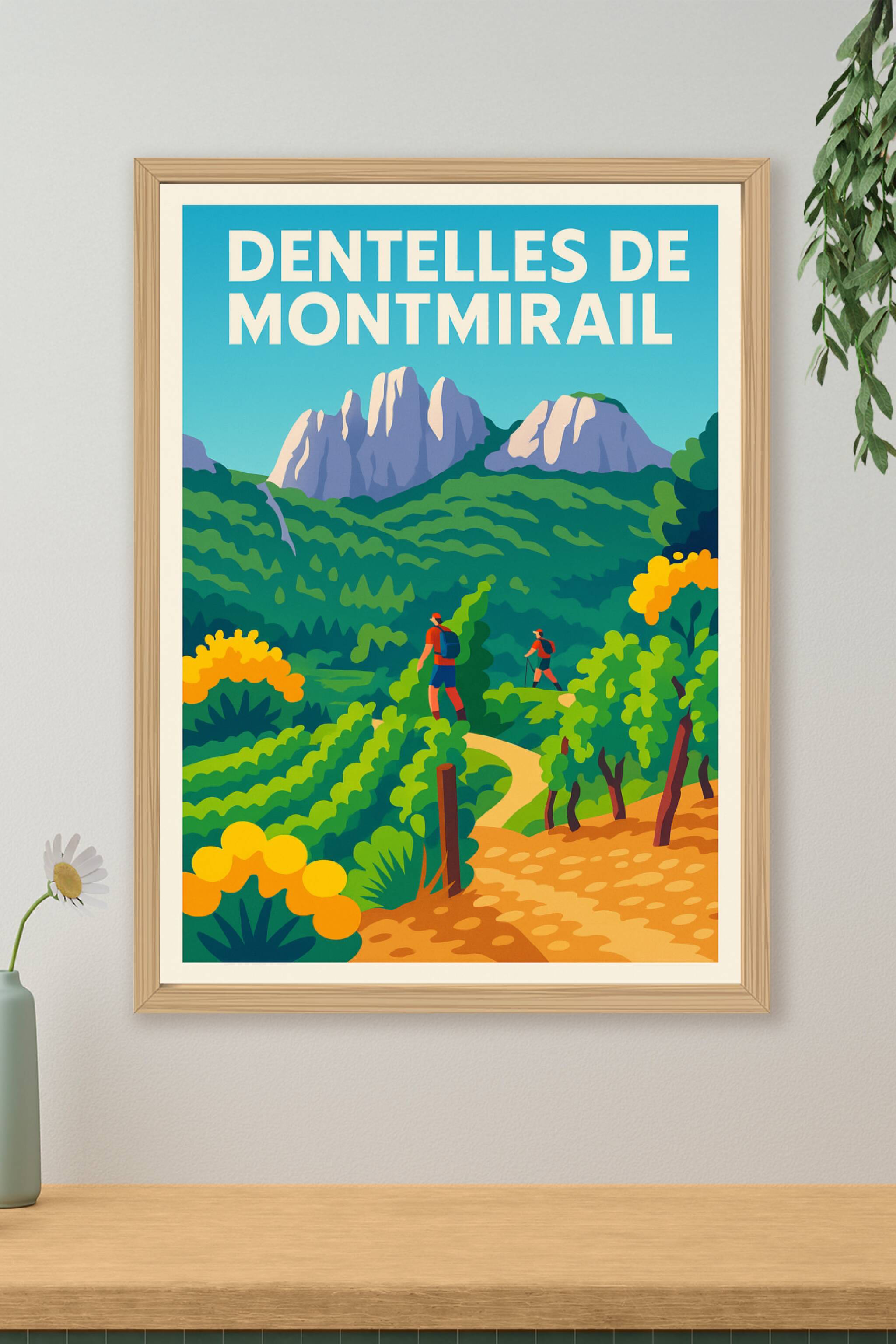 Affiche de Dentelles de Montmirail - L'élégance sauvage de la Provence