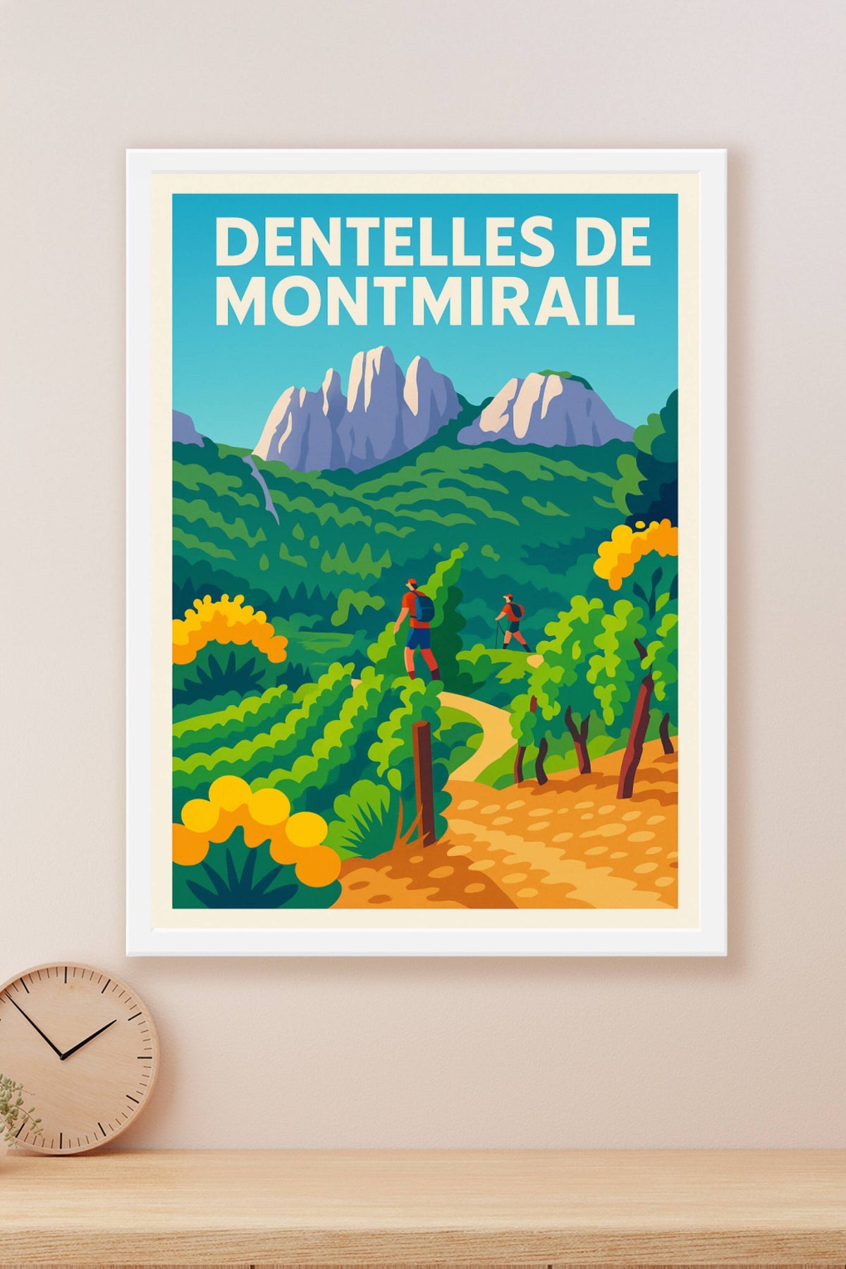 Affiche de Dentelles de Montmirail - L'élégance sauvage de la Provence