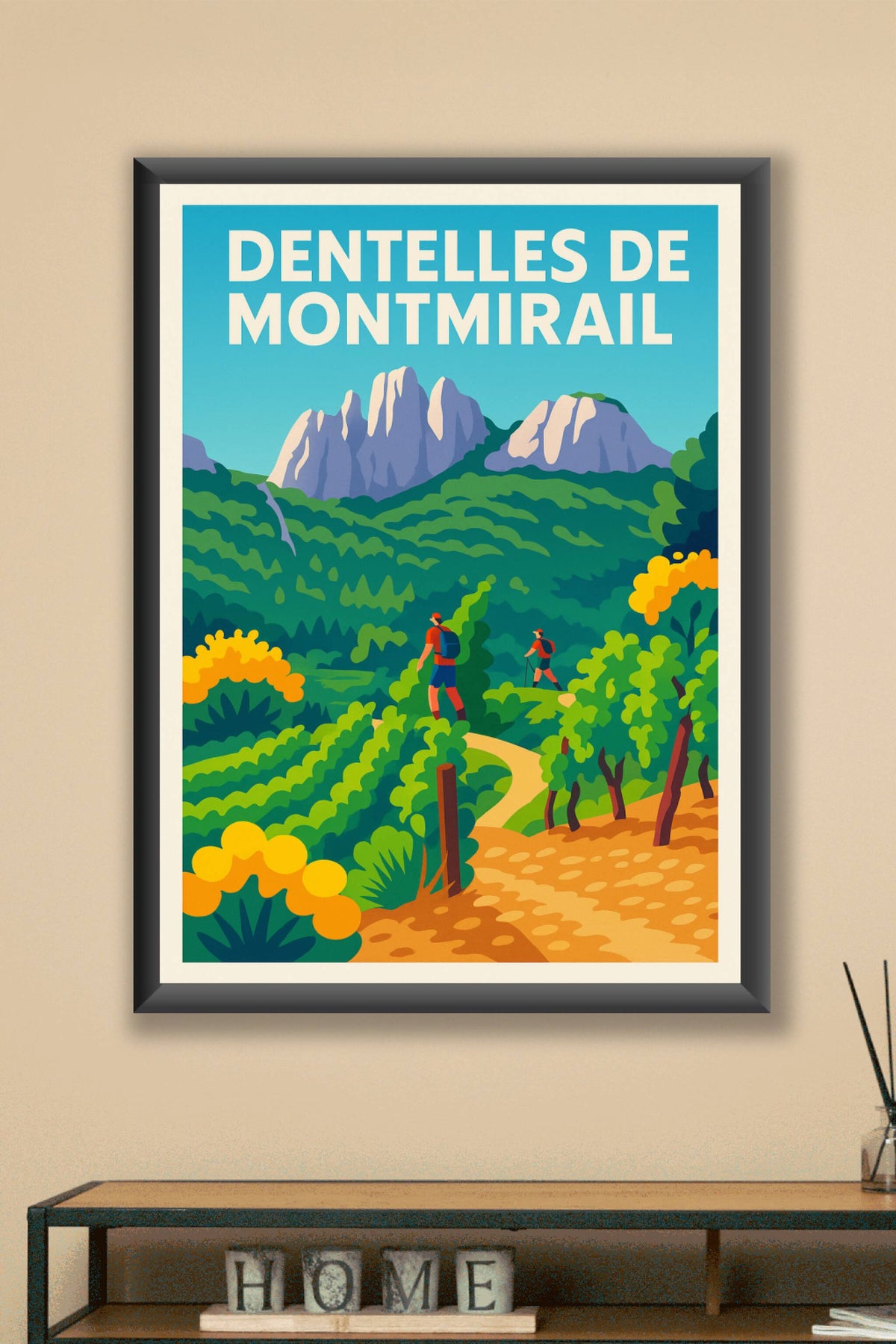 Affiche de Dentelles de Montmirail - L'élégance sauvage de la Provence