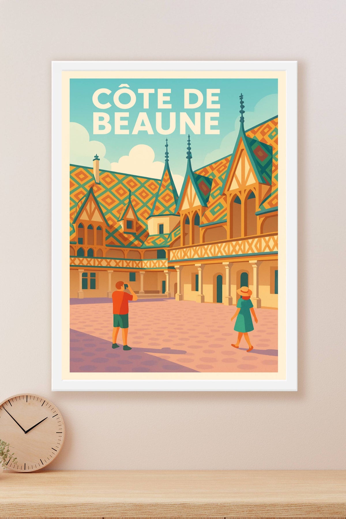 Affiche de Côte de Beaune - L'élégance des Hospices en héritage