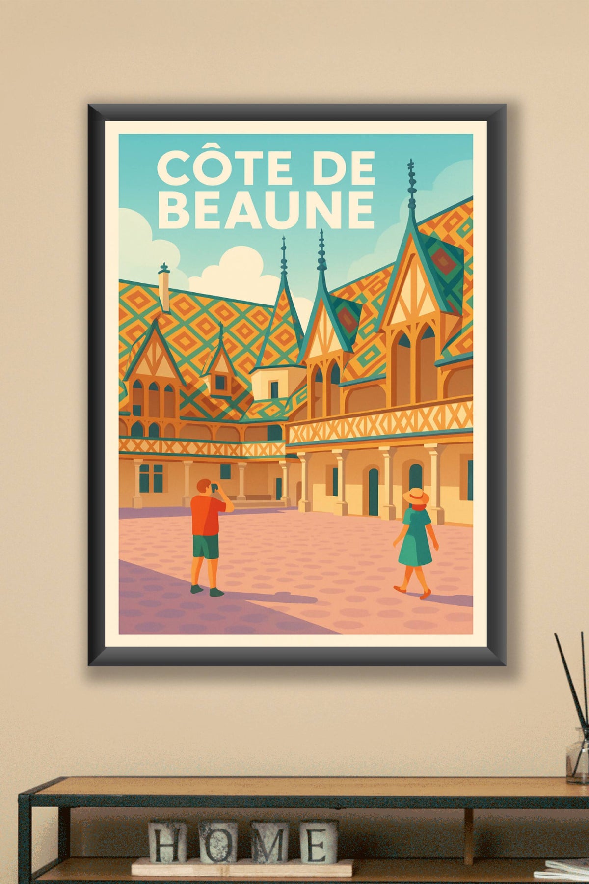 Affiche de Côte de Beaune - L'élégance des Hospices en héritage