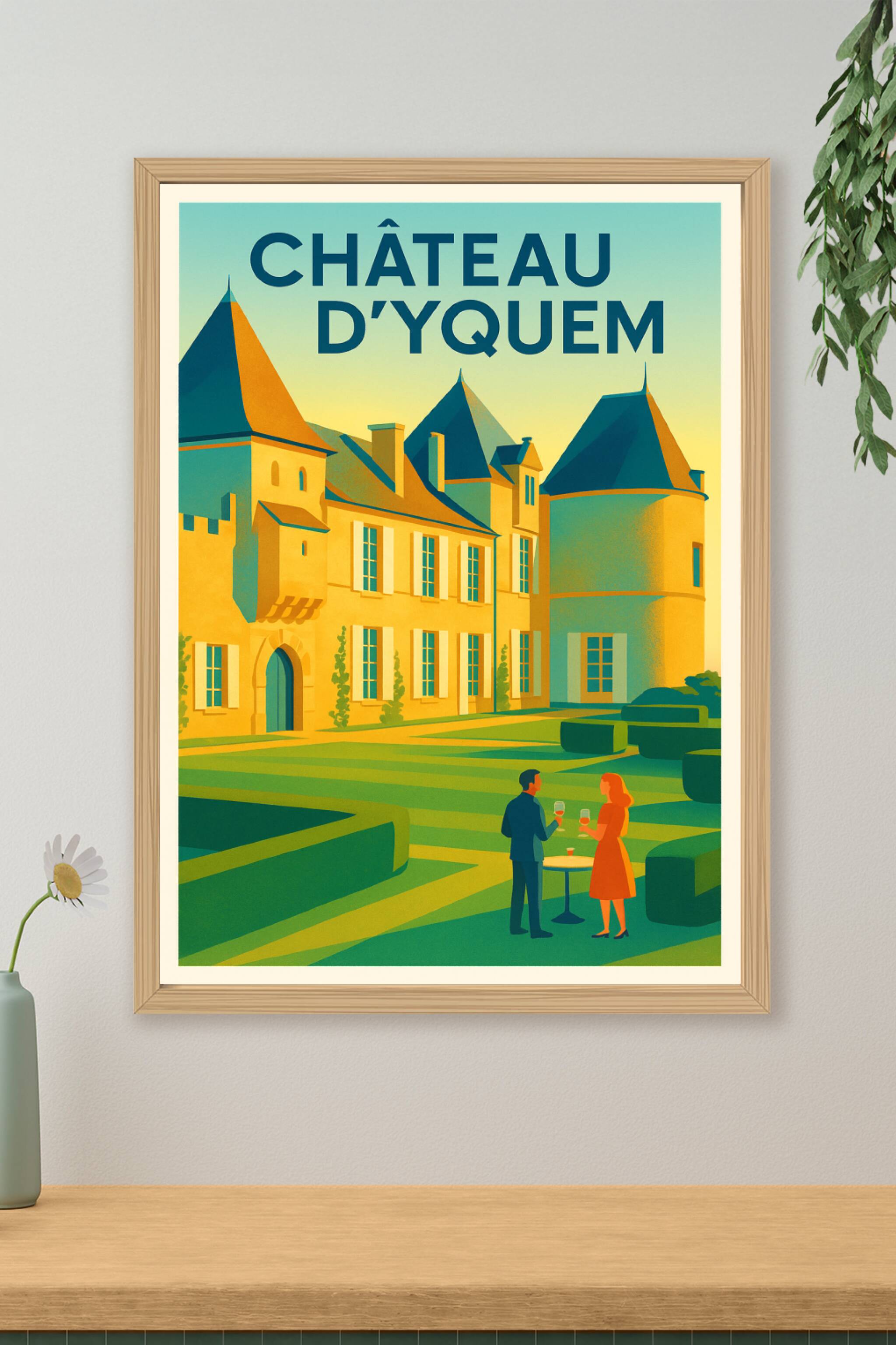 Affiche de Château d'Yquem - L'élégance intemporelle du Sauternais