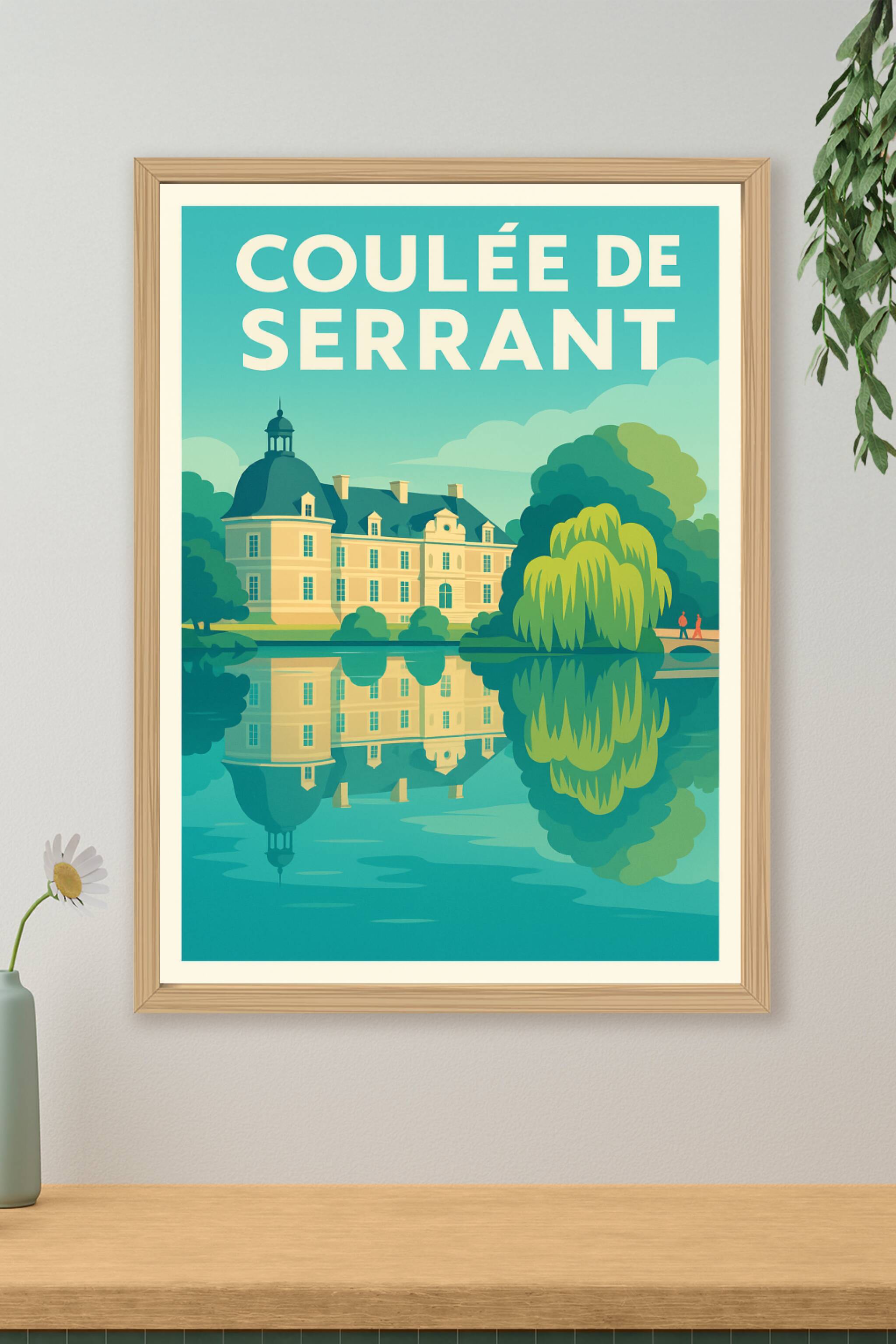 Affiche de Coulée de Serrant - L'élégance du patrimoine ligérien au fil de l'eau