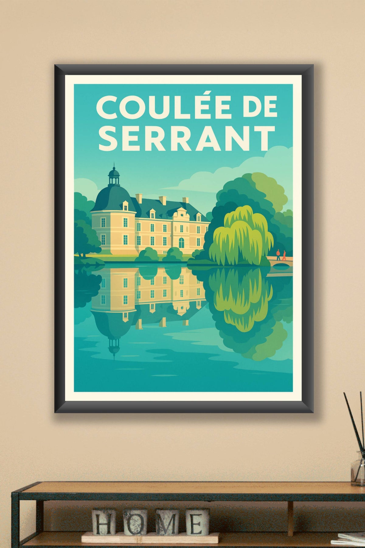 Affiche de Coulée de Serrant - L'élégance du patrimoine ligérien au fil de l'eau