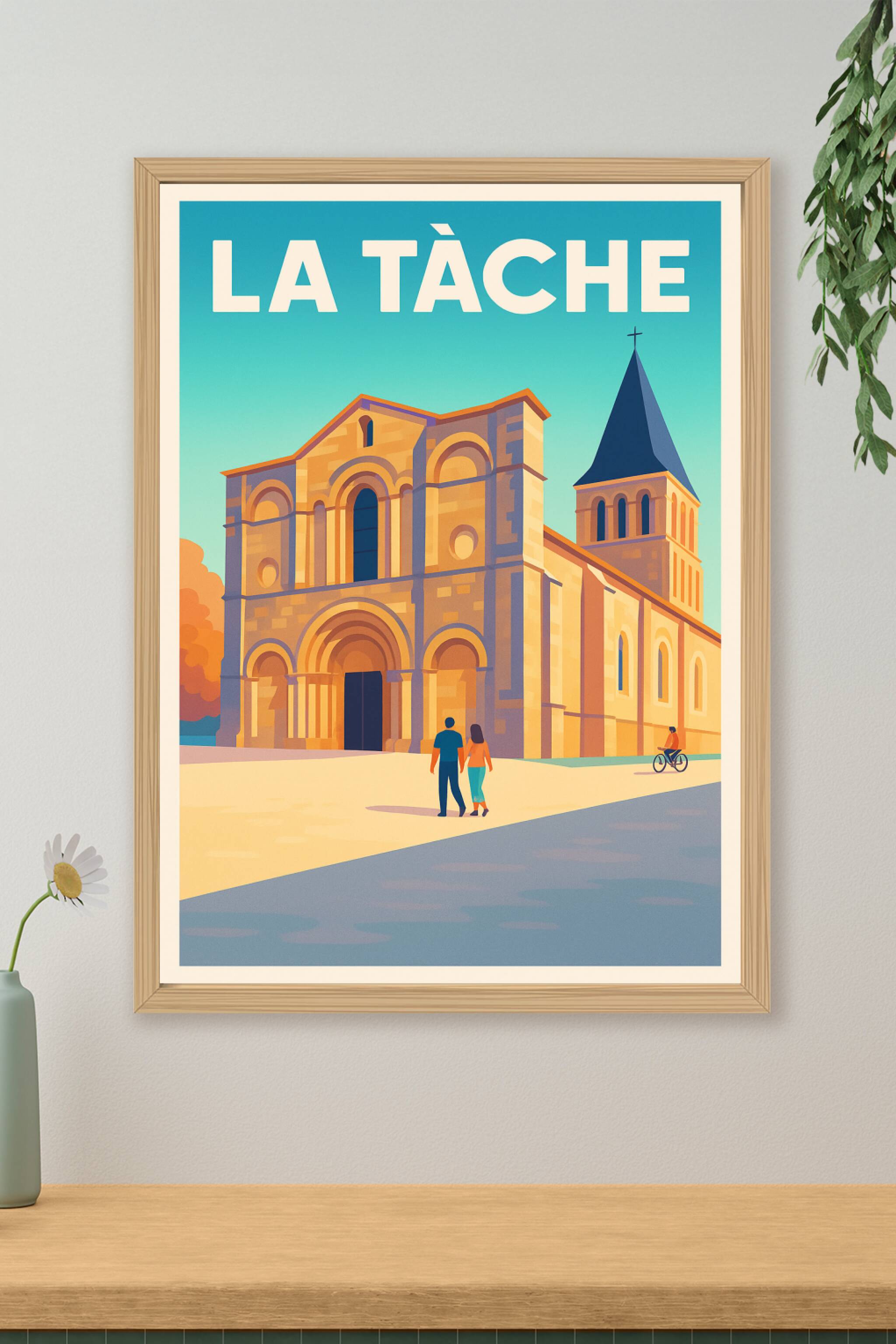Affiche de La Tâche - L'éclat du patrimoine roman au cœur de la Charente