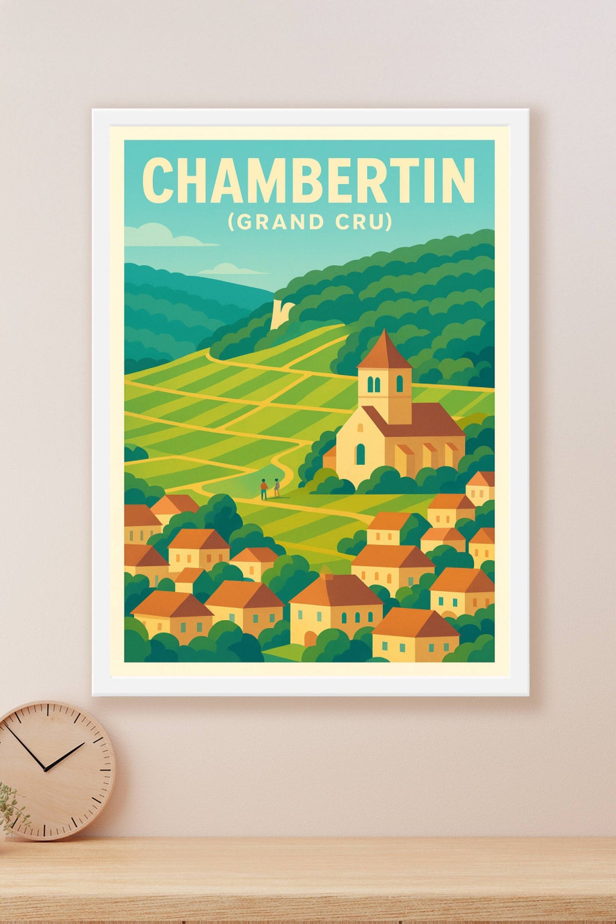 Affiche de Chambertin - L'élégance des Grands Crus de Bourgogne