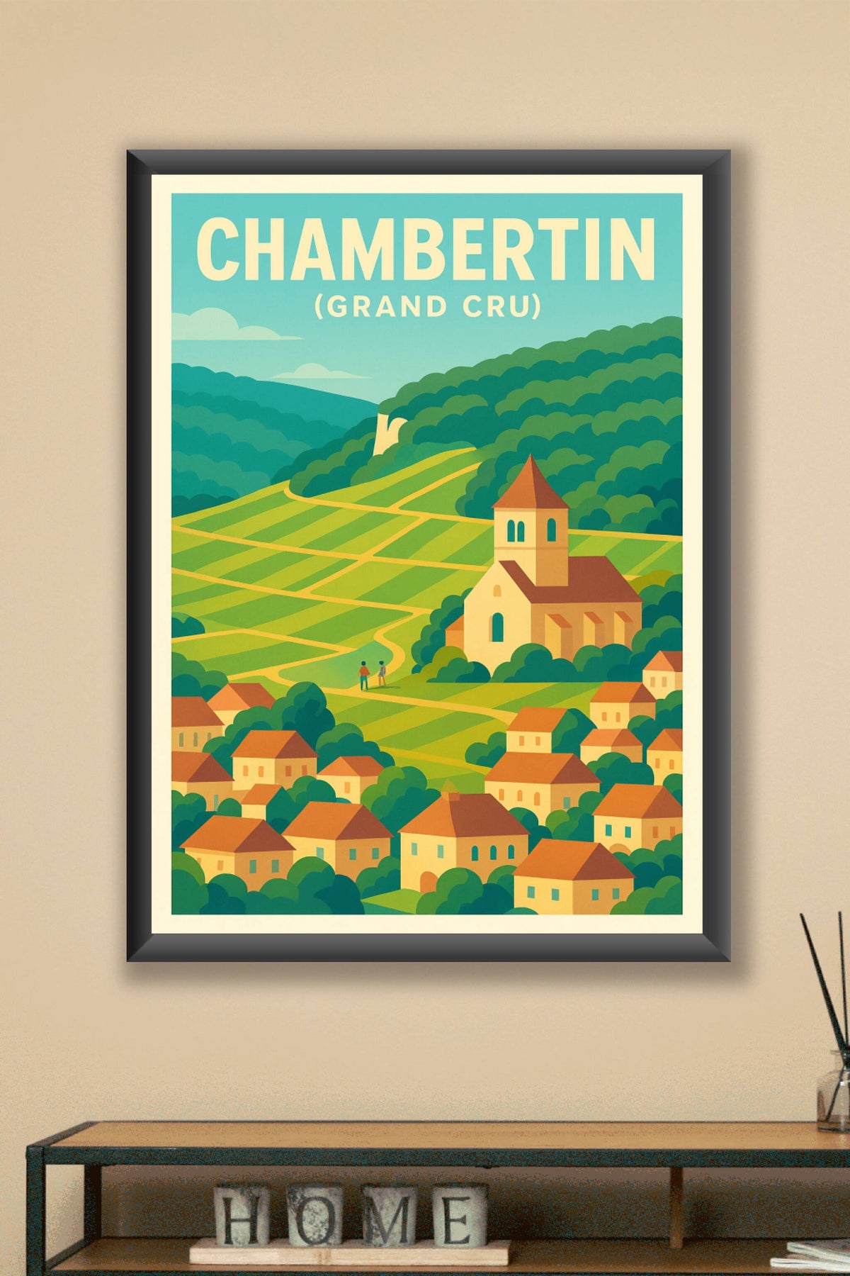 Affiche de Chambertin - L'élégance des Grands Crus de Bourgogne