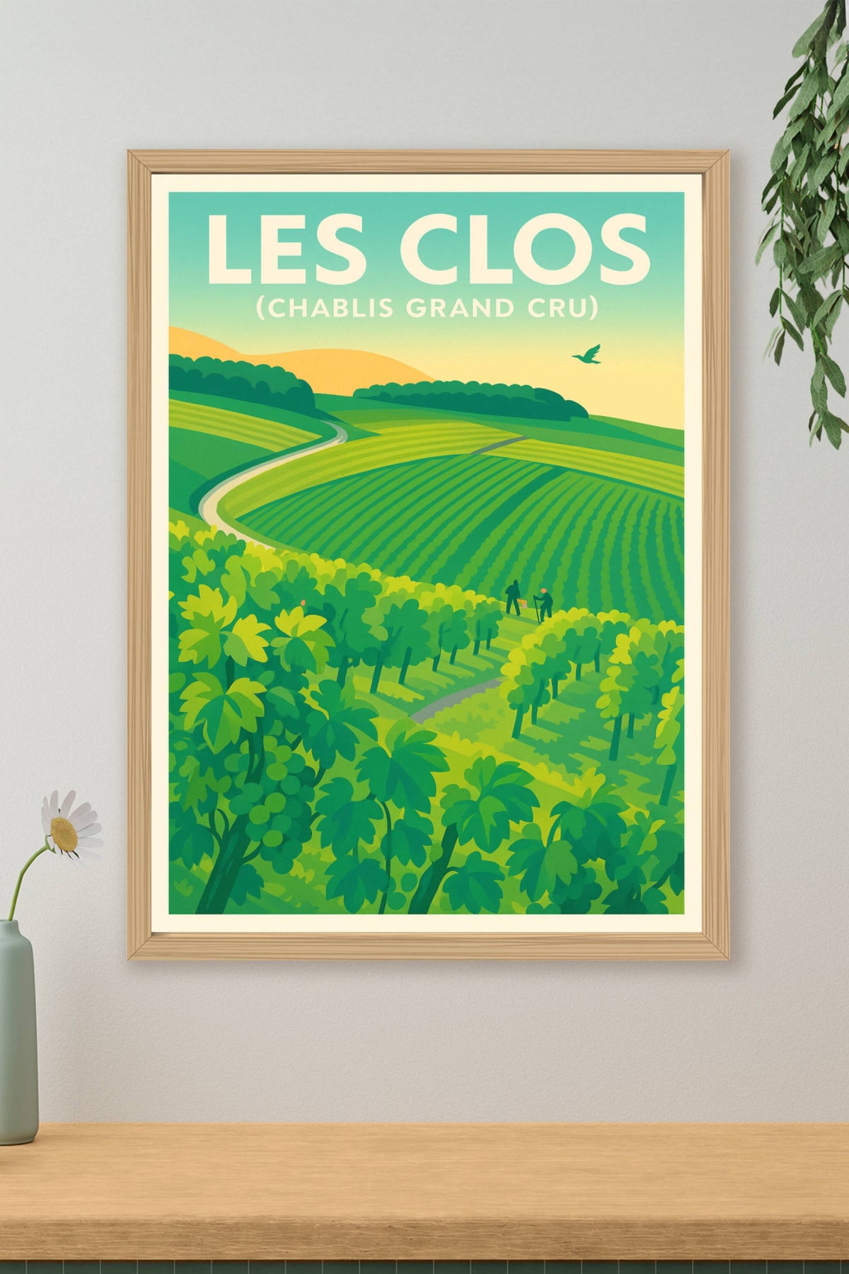 Affiche de Les Clos - L'élégance intemporelle du Chablis Grand Cru