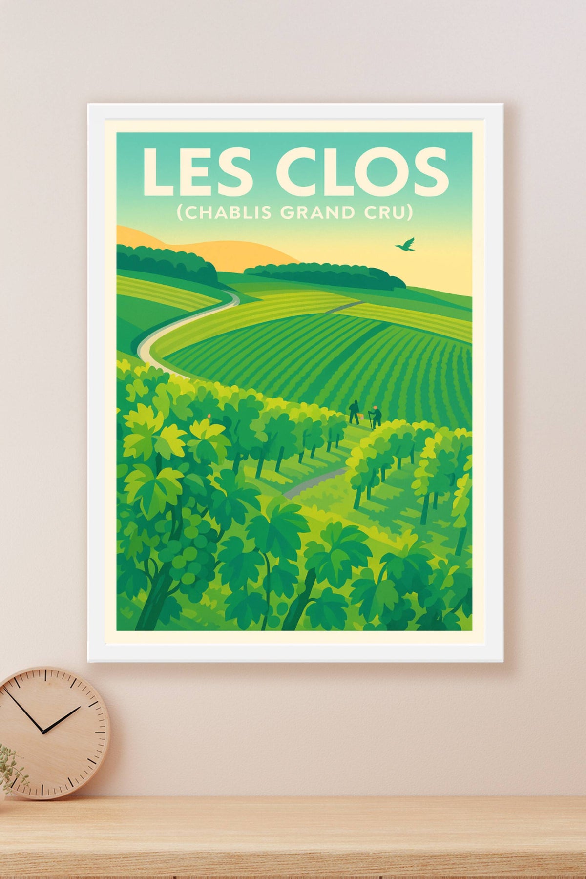 Affiche de Les Clos - L'élégance intemporelle du Chablis Grand Cru