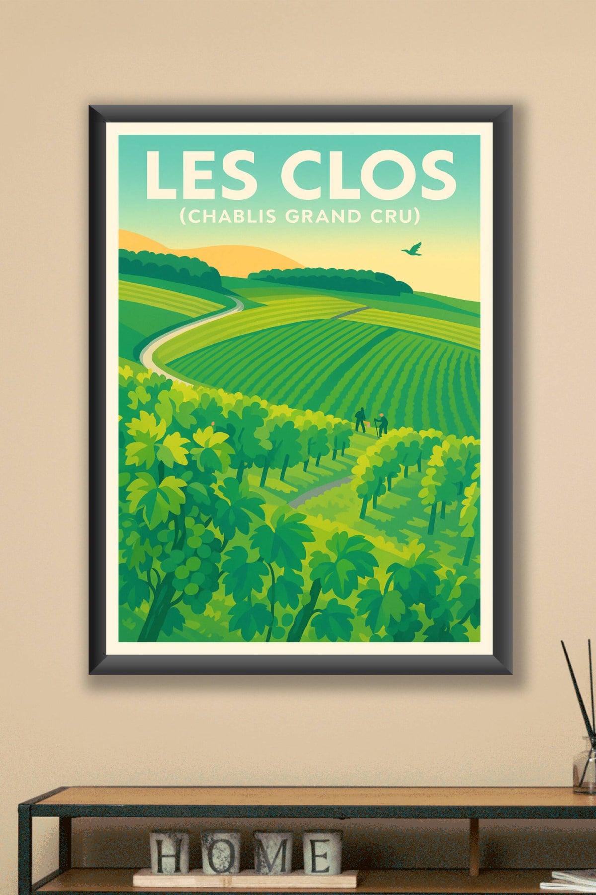 Affiche de Les Clos - L'élégance intemporelle du Chablis Grand Cru