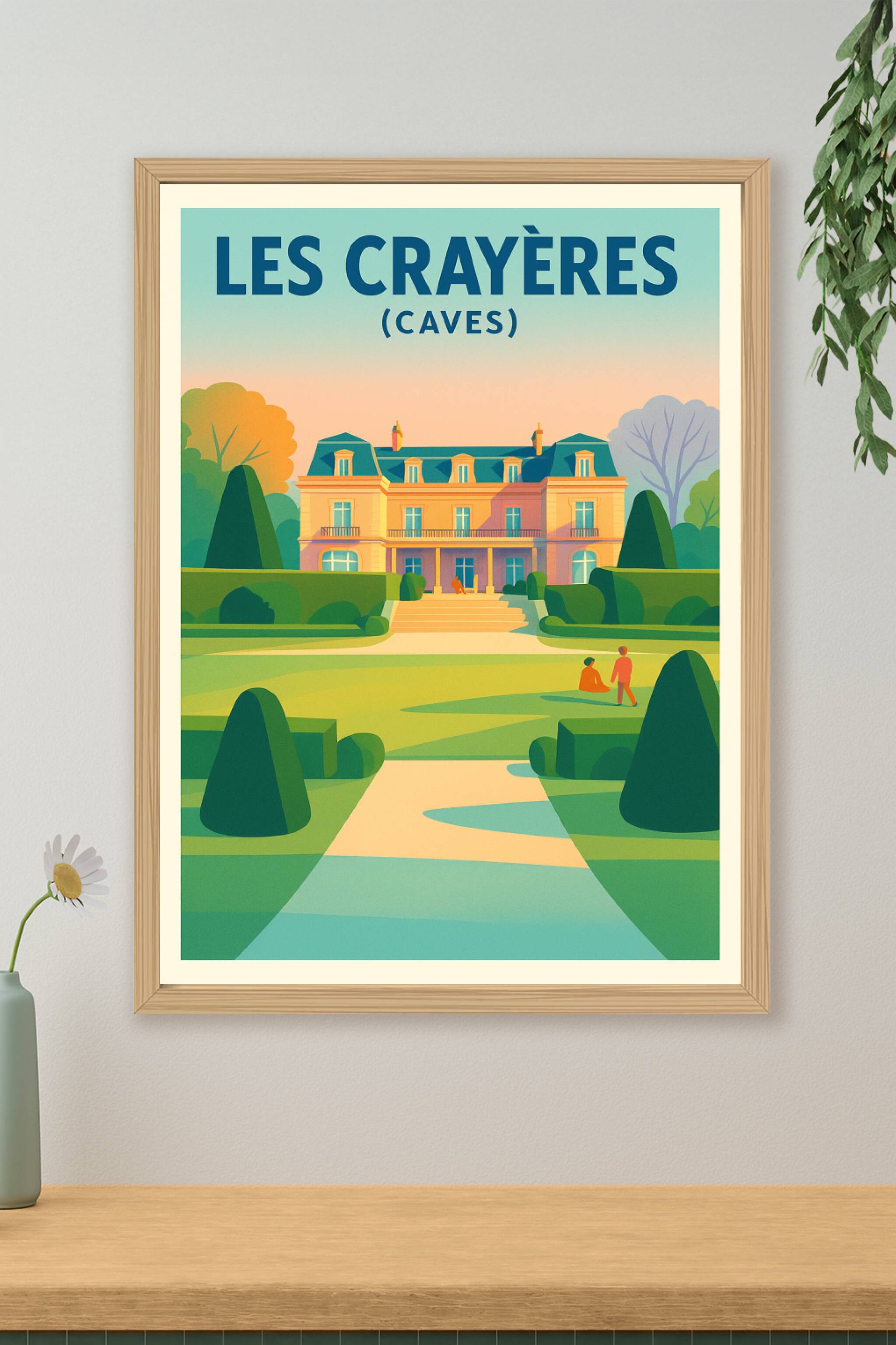 Affiche de Les Crayères - L'élégance intemporelle du patrimoine champenois