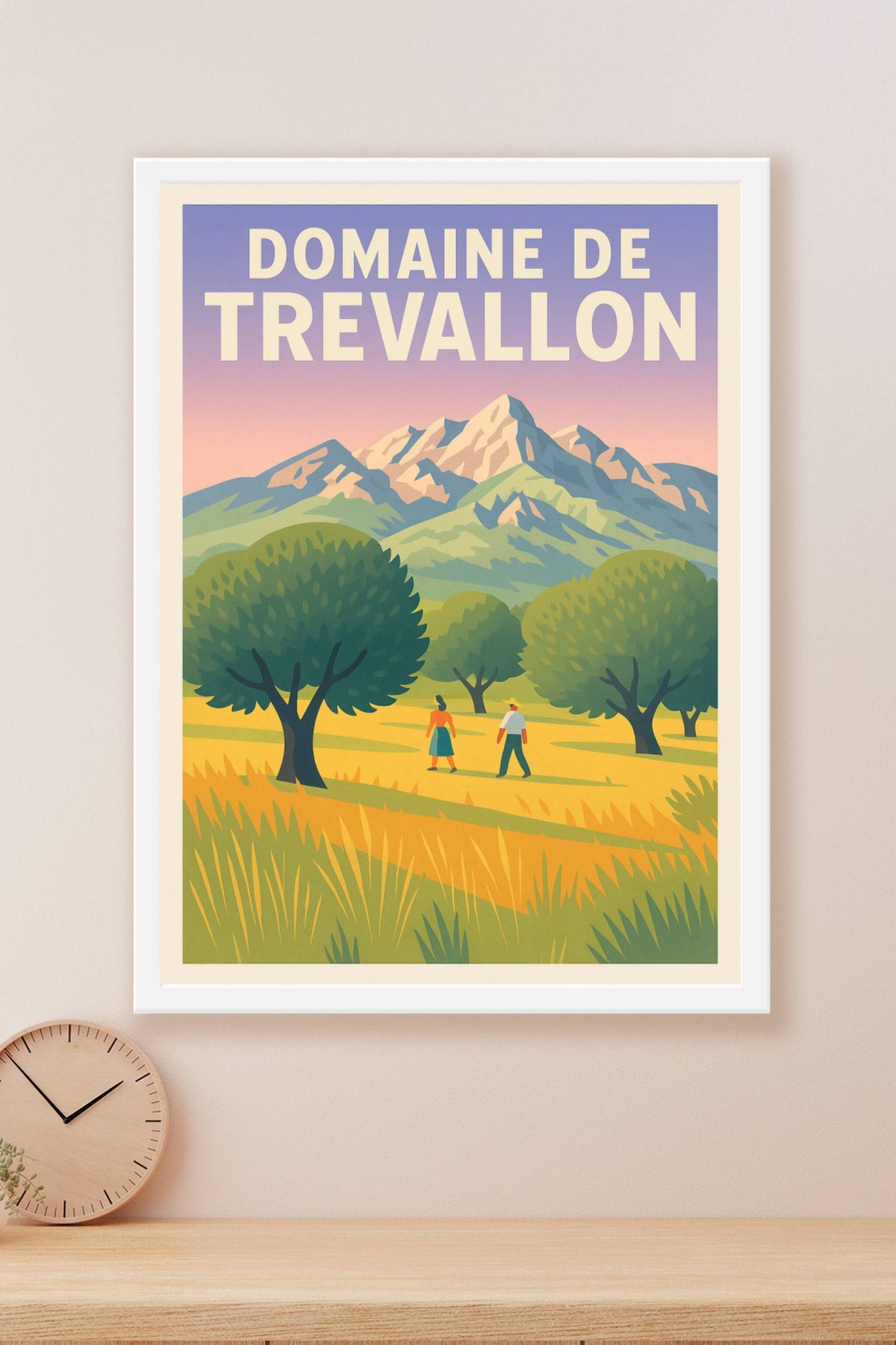 Affiche de Domaine de Trévallon - L'essence de la Provence dans votre décoration