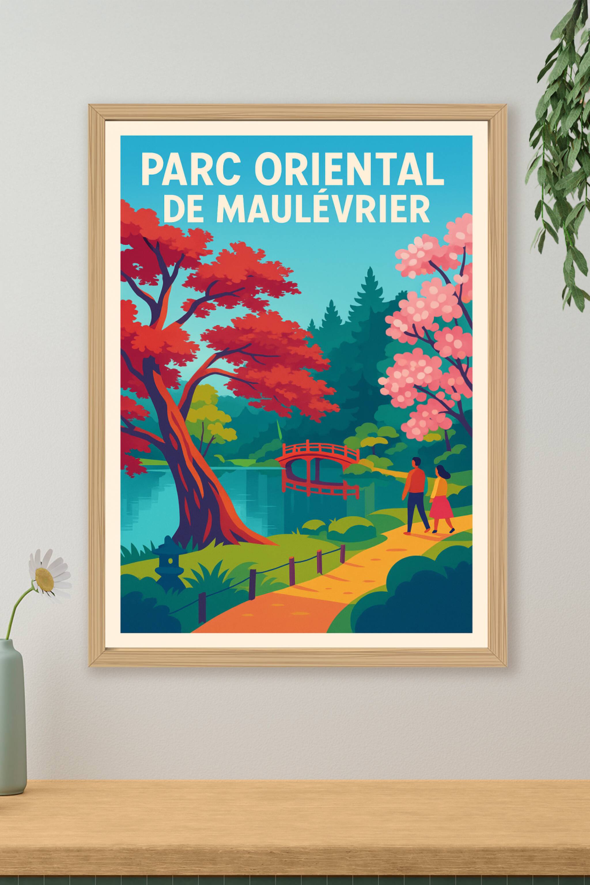 Affiche de Parc Oriental de Maulévrier - Évasion Zen au Cœur du Japon en Anjou