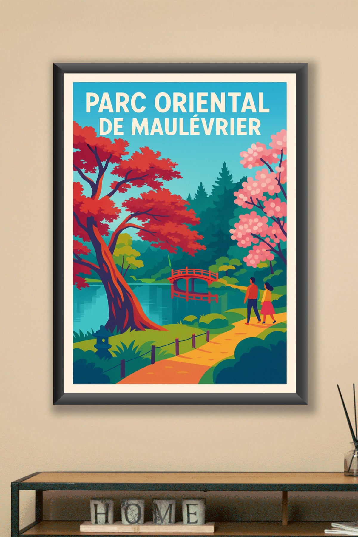 Affiche de Parc Oriental de Maulévrier - Évasion Zen au Cœur du Japon en Anjou