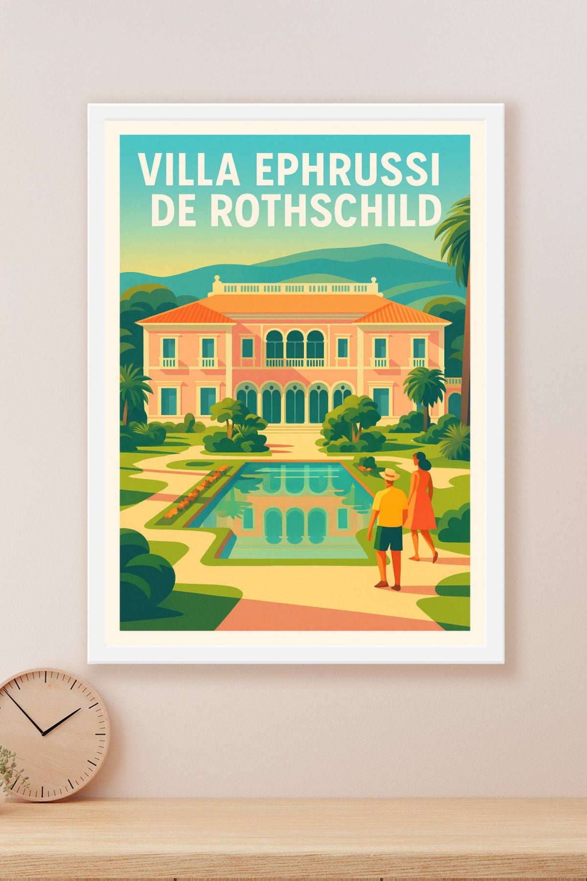 Affiche de Villa Ephrussi de Rothschild - L'éclat de la Riviera en affiche