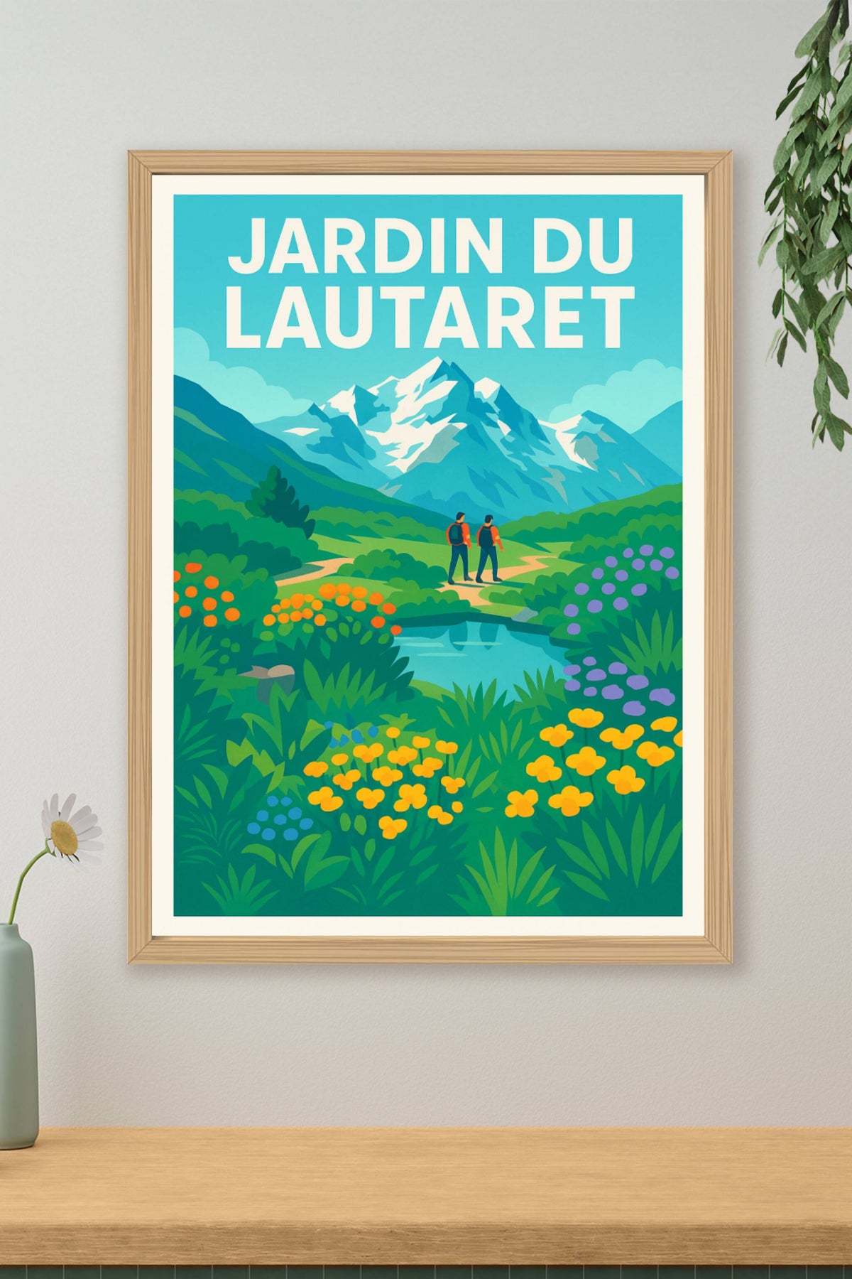 Affiche de Jardin du Lautaret - L'écrin floral des sommets alpins