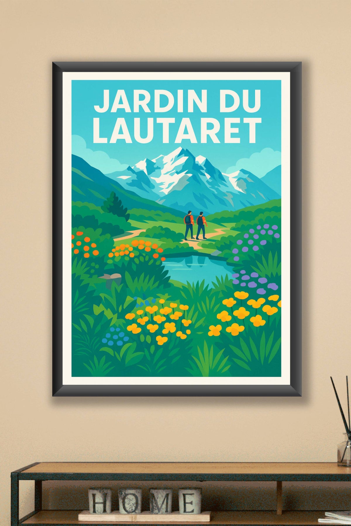 Affiche de Jardin du Lautaret - L'écrin floral des sommets alpins