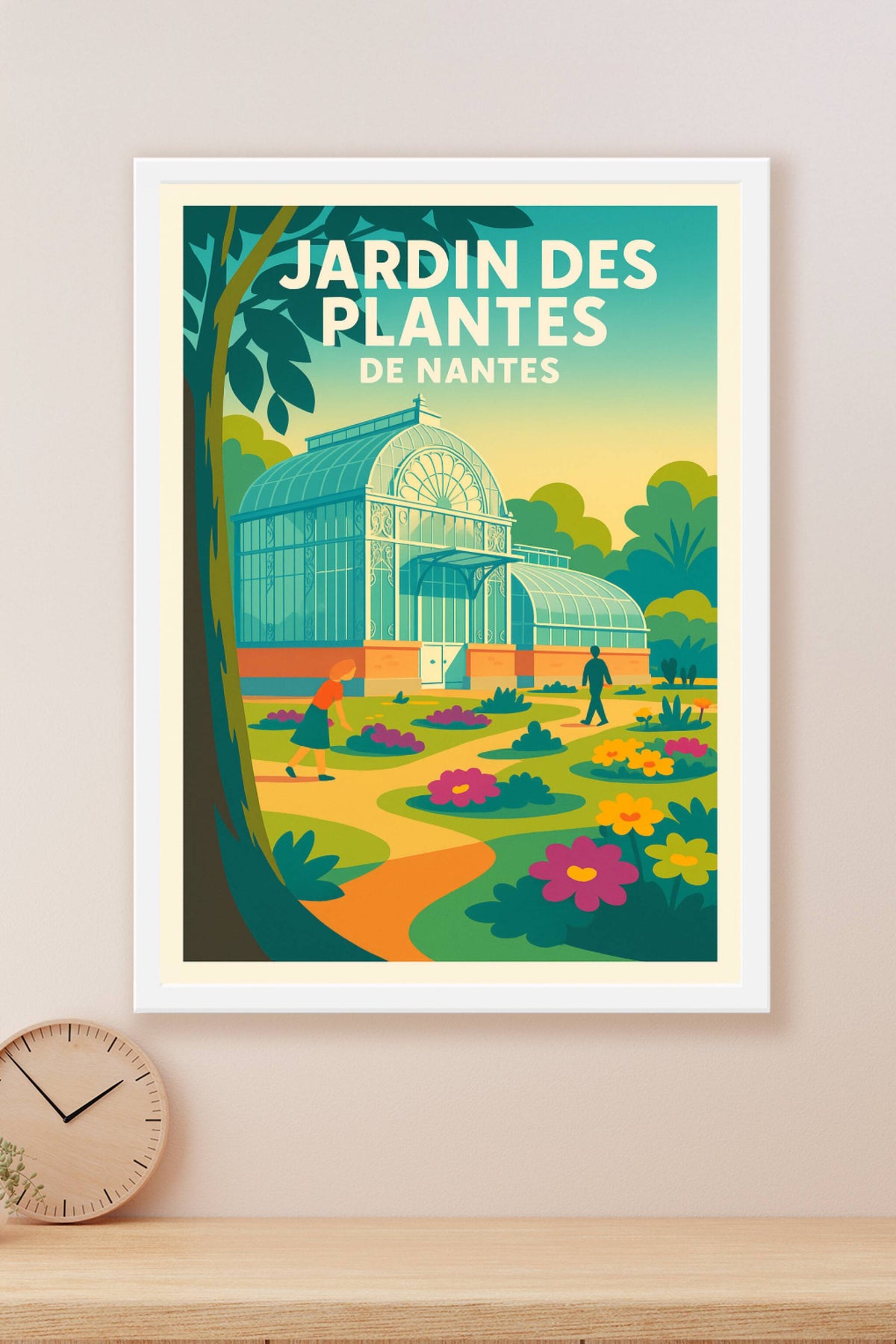 Affiche de Jardin des Plantes de Nantes - Une parenthèse poétique au cœur de la ville