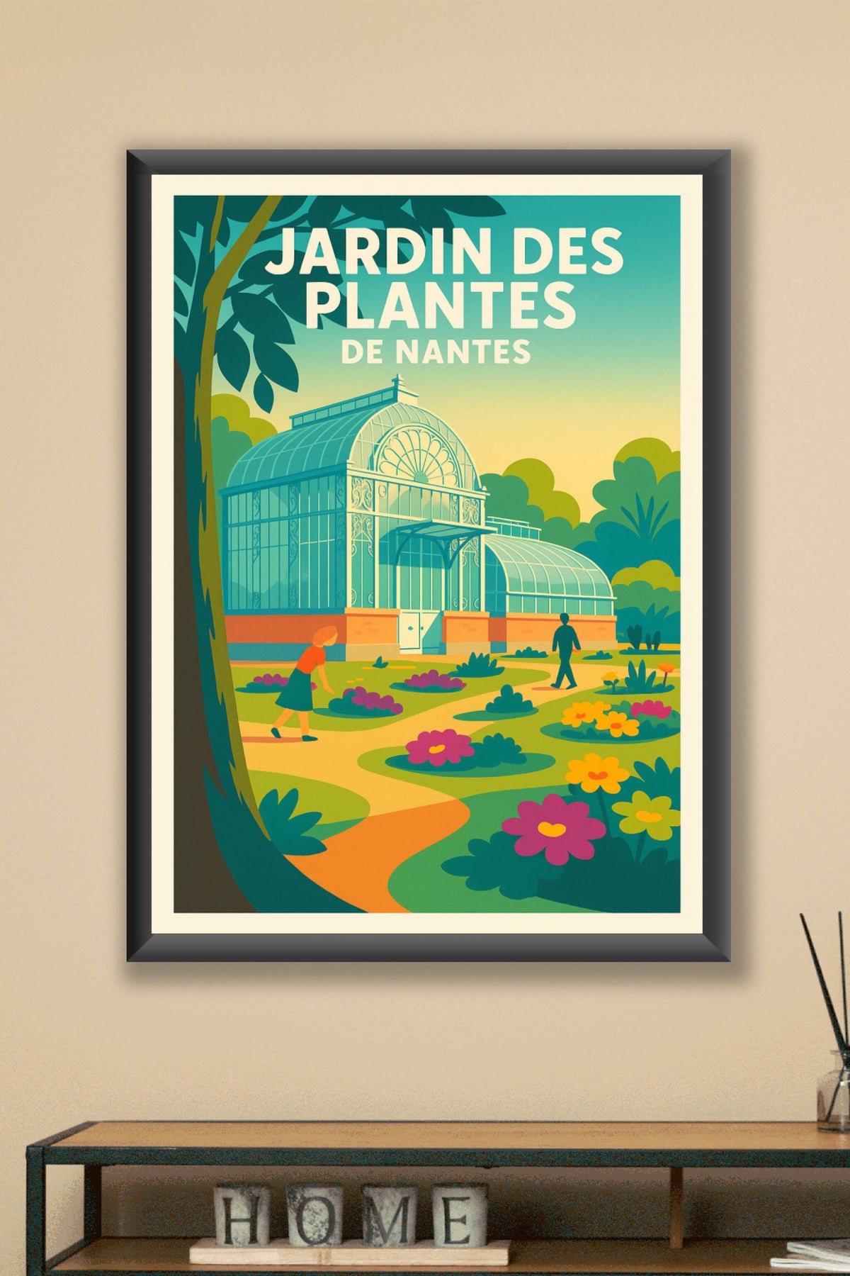 Affiche de Jardin des Plantes de Nantes - Une parenthèse poétique au cœur de la ville