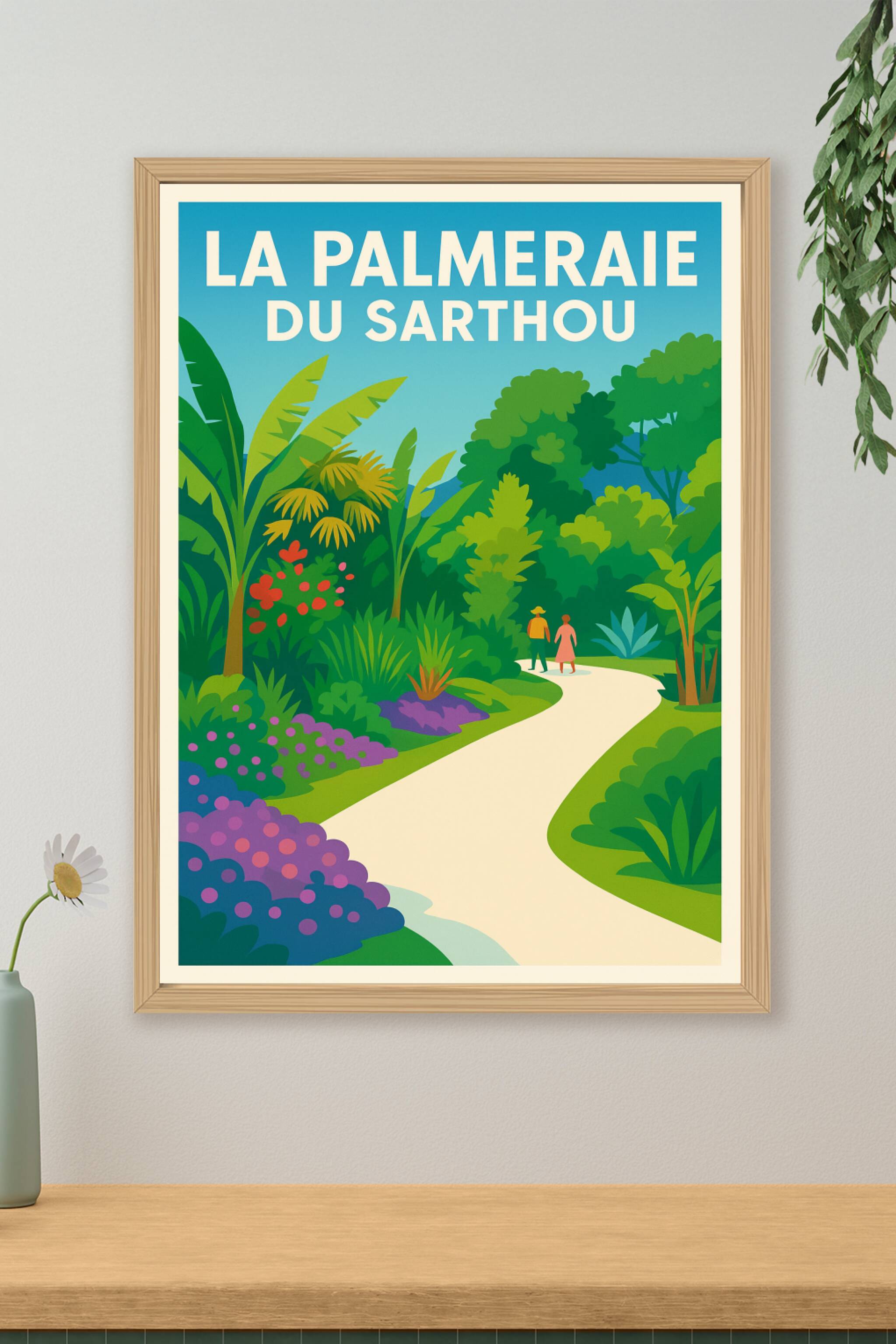 Affiche de La Palmeraie du Sarthou - Une parenthèse exotique au cœur du Gers