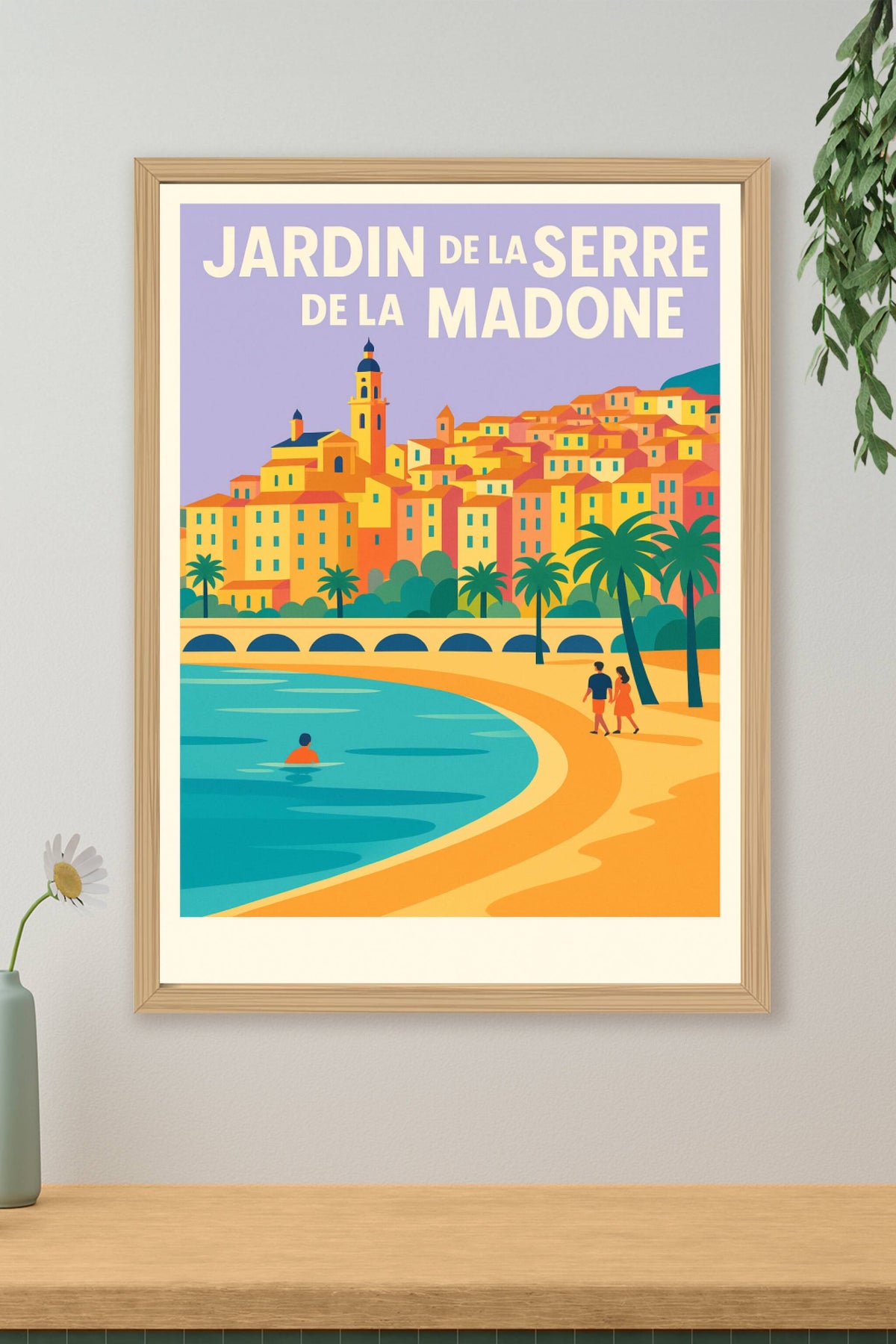 Affiche de Serre de la Madone - L'élégance solaire de la Riviera