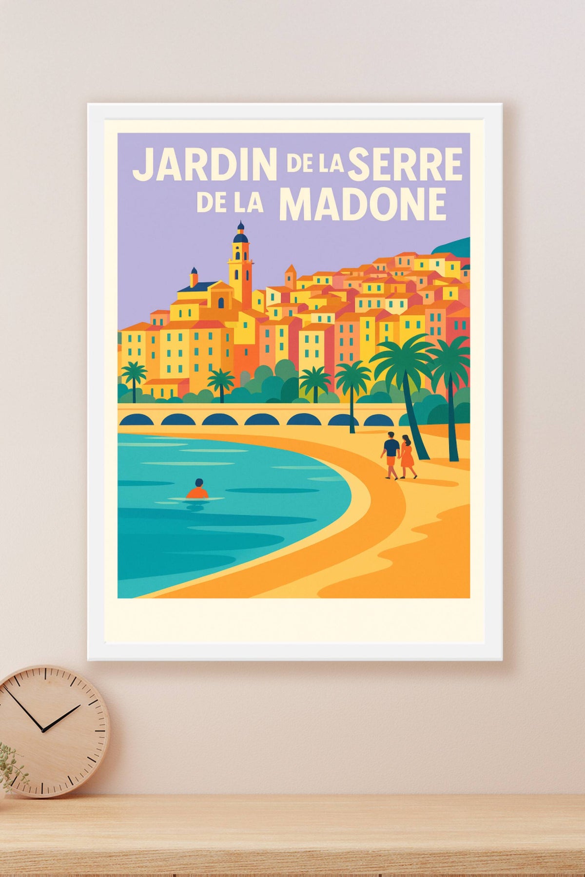 Affiche de Serre de la Madone - L'élégance solaire de la Riviera
