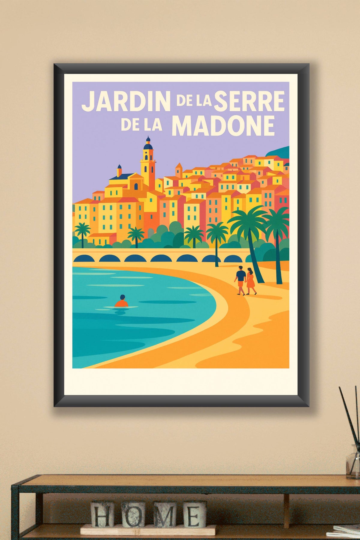 Affiche de Serre de la Madone - L'élégance solaire de la Riviera