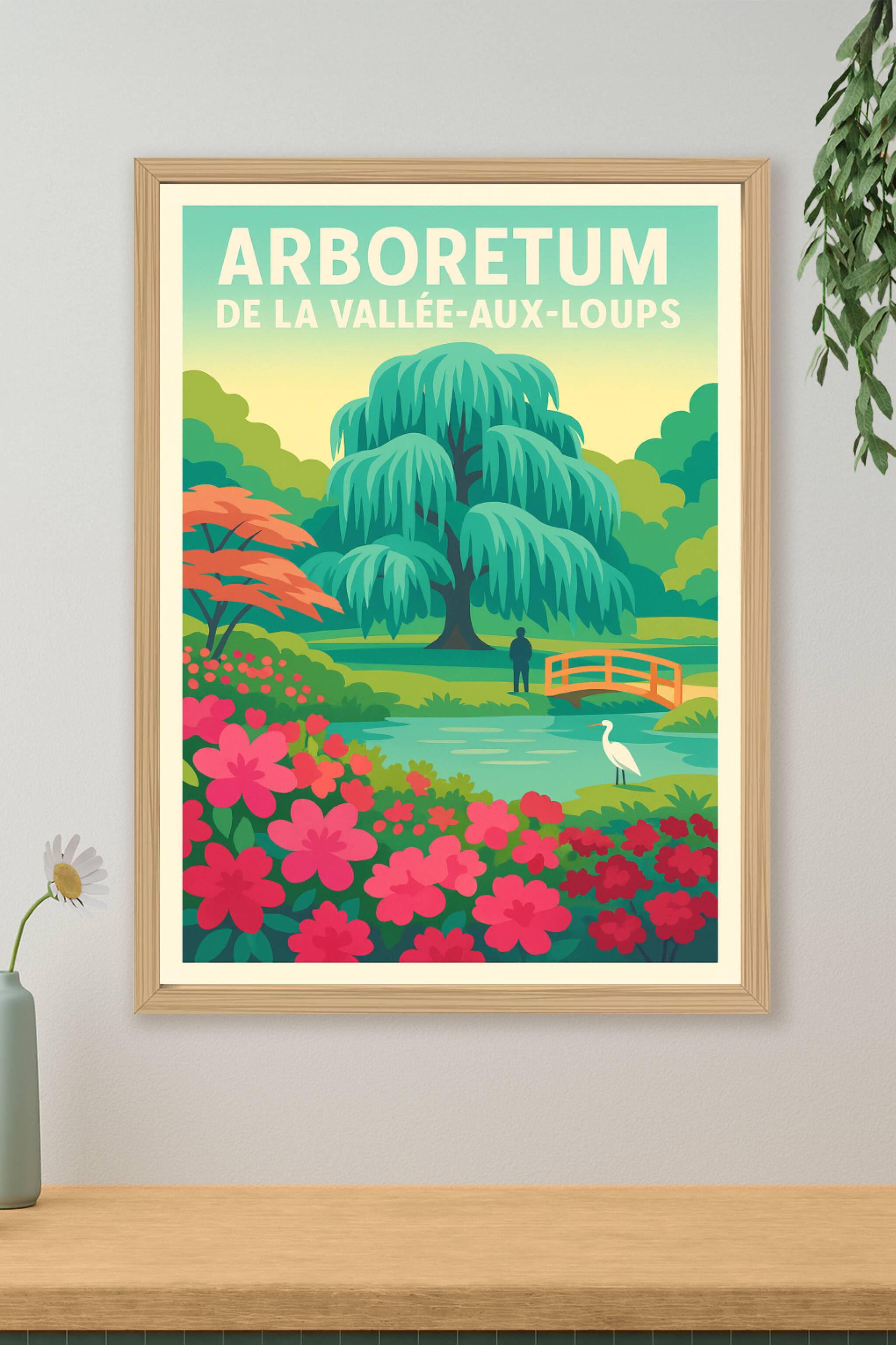 Affiche de Arboretum de la Vallée-aux-Loups - Une parenthèse enchantée au cœur de la nature