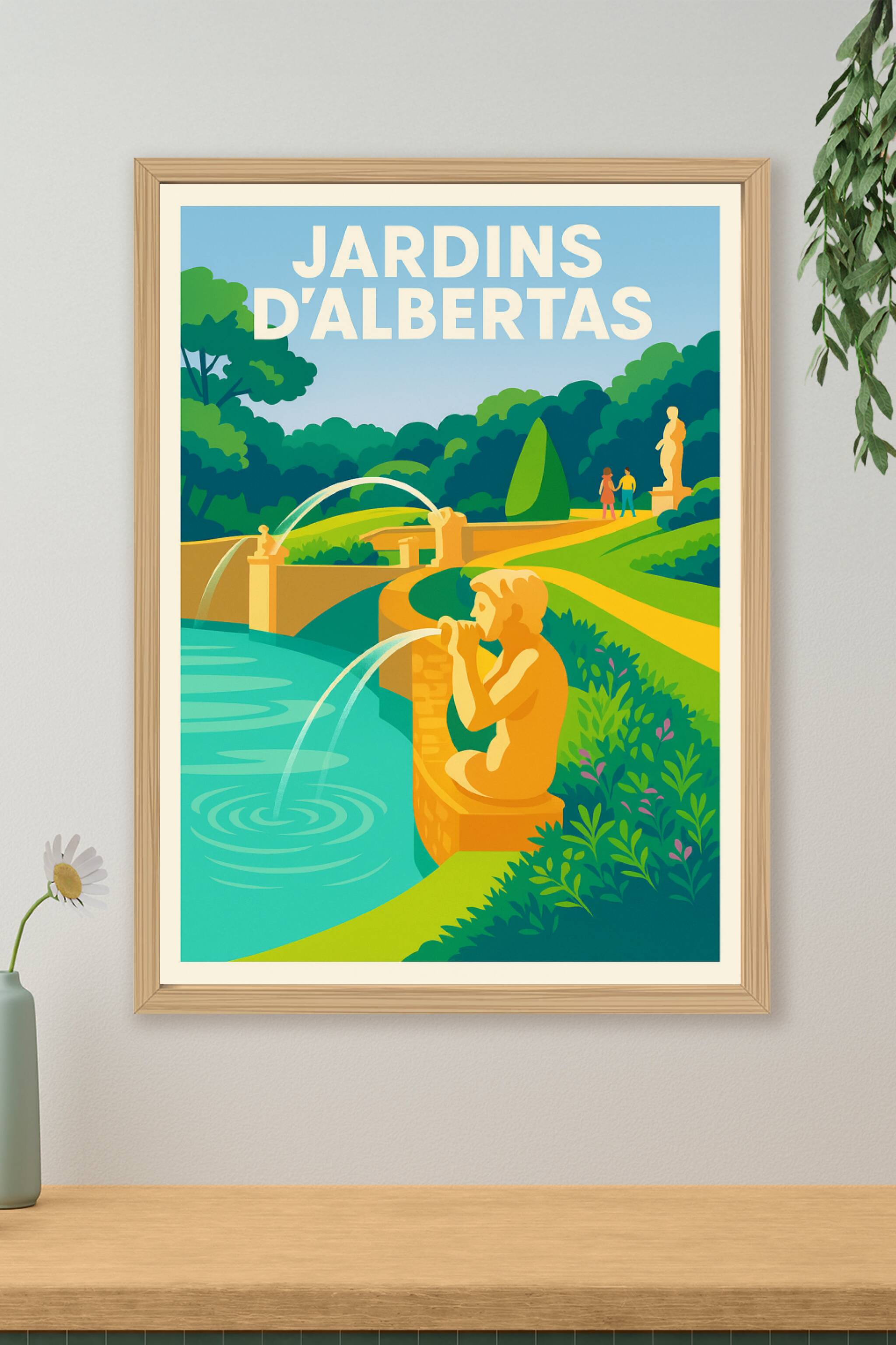 Affiche de Jardins d'Albertas - L'élégance baroque et provençale chez vous