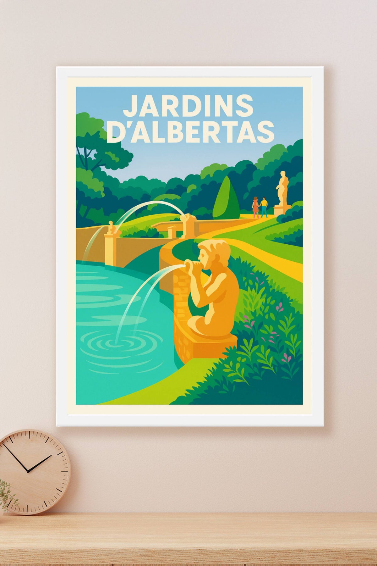 Affiche de Jardins d'Albertas - L'élégance baroque et provençale chez vous
