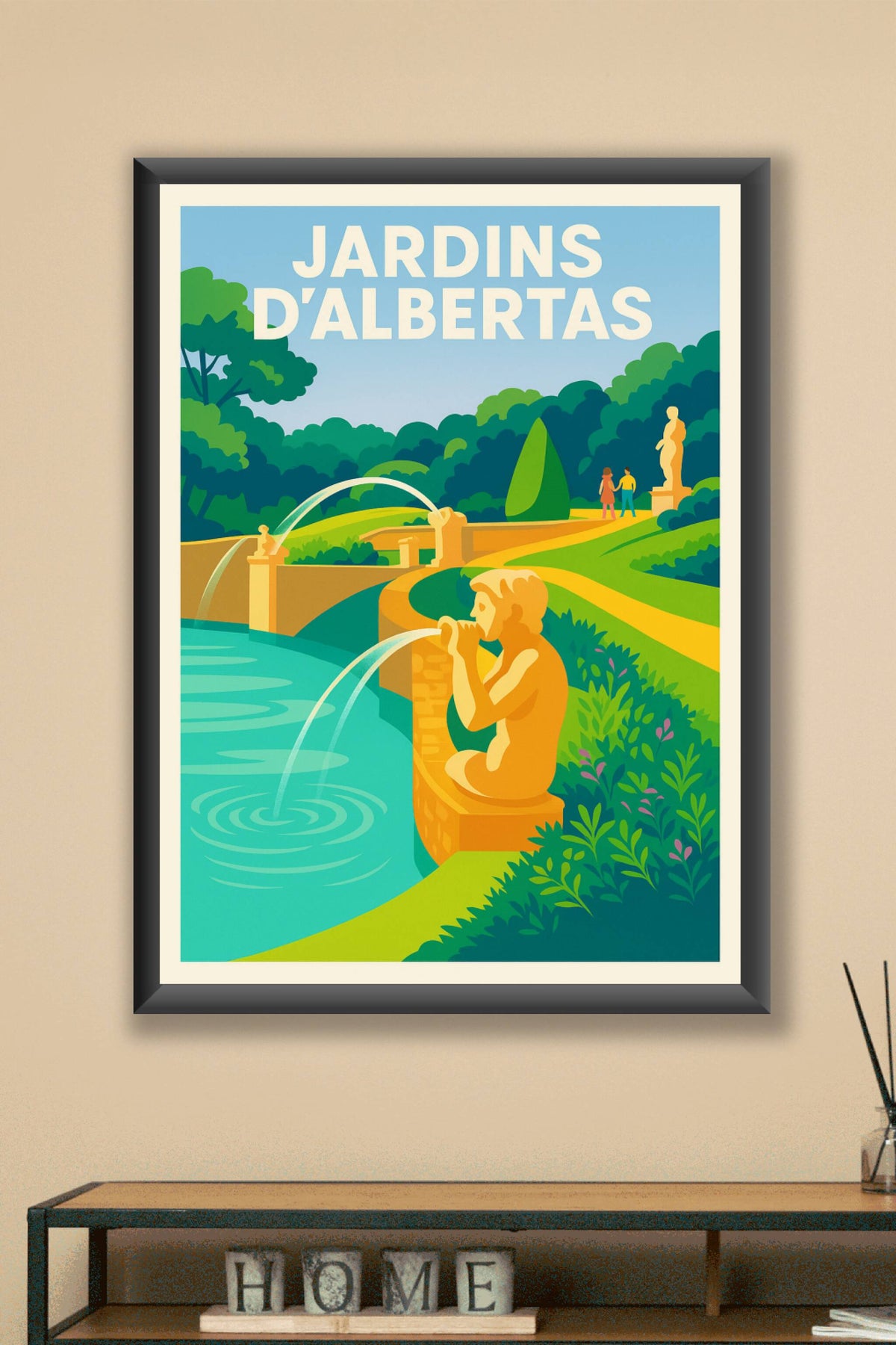 Affiche de Jardins d'Albertas - L'élégance baroque et provençale chez vous