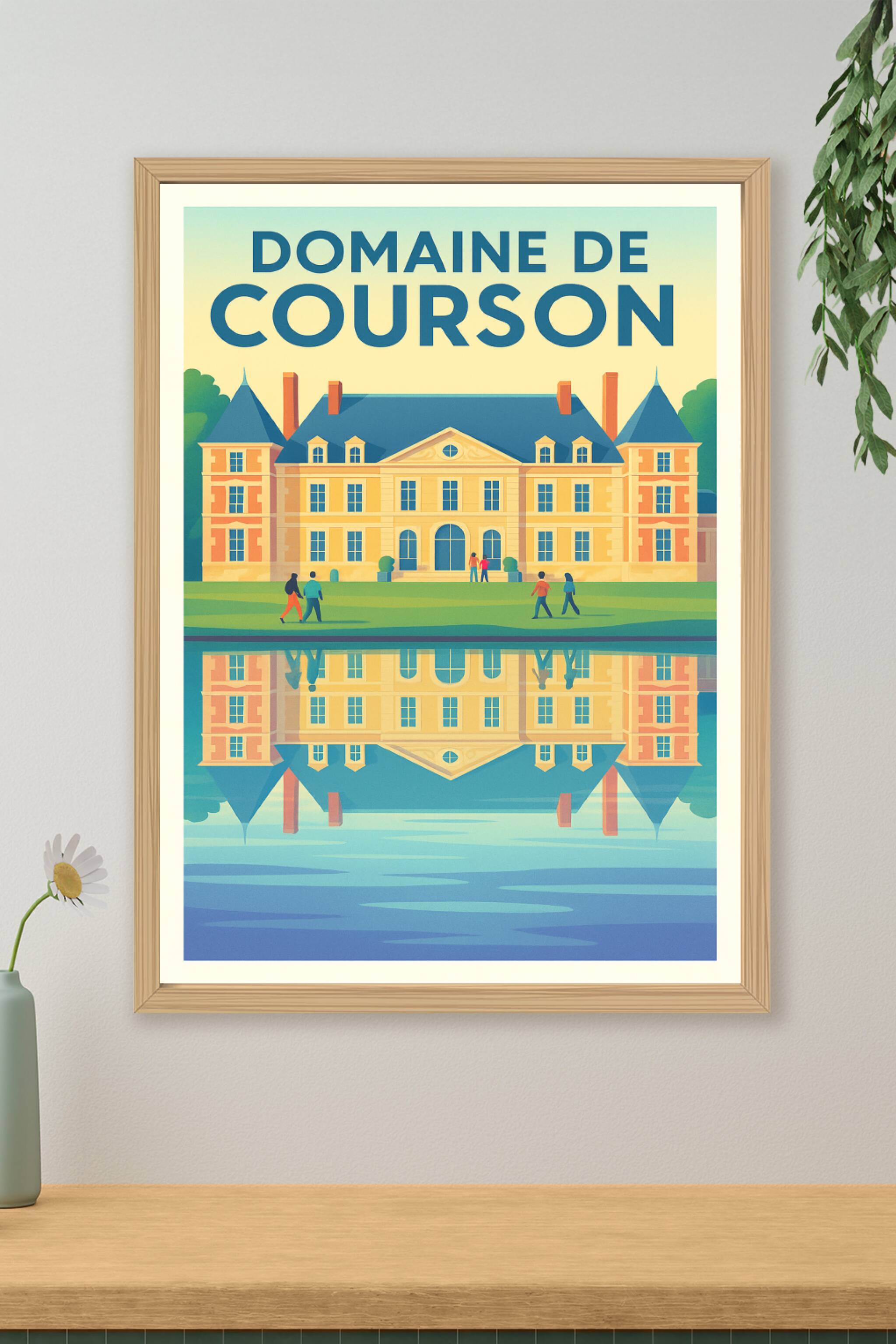 Affiche de Domaine de Courson - L'élégance d'un château historique chez vous